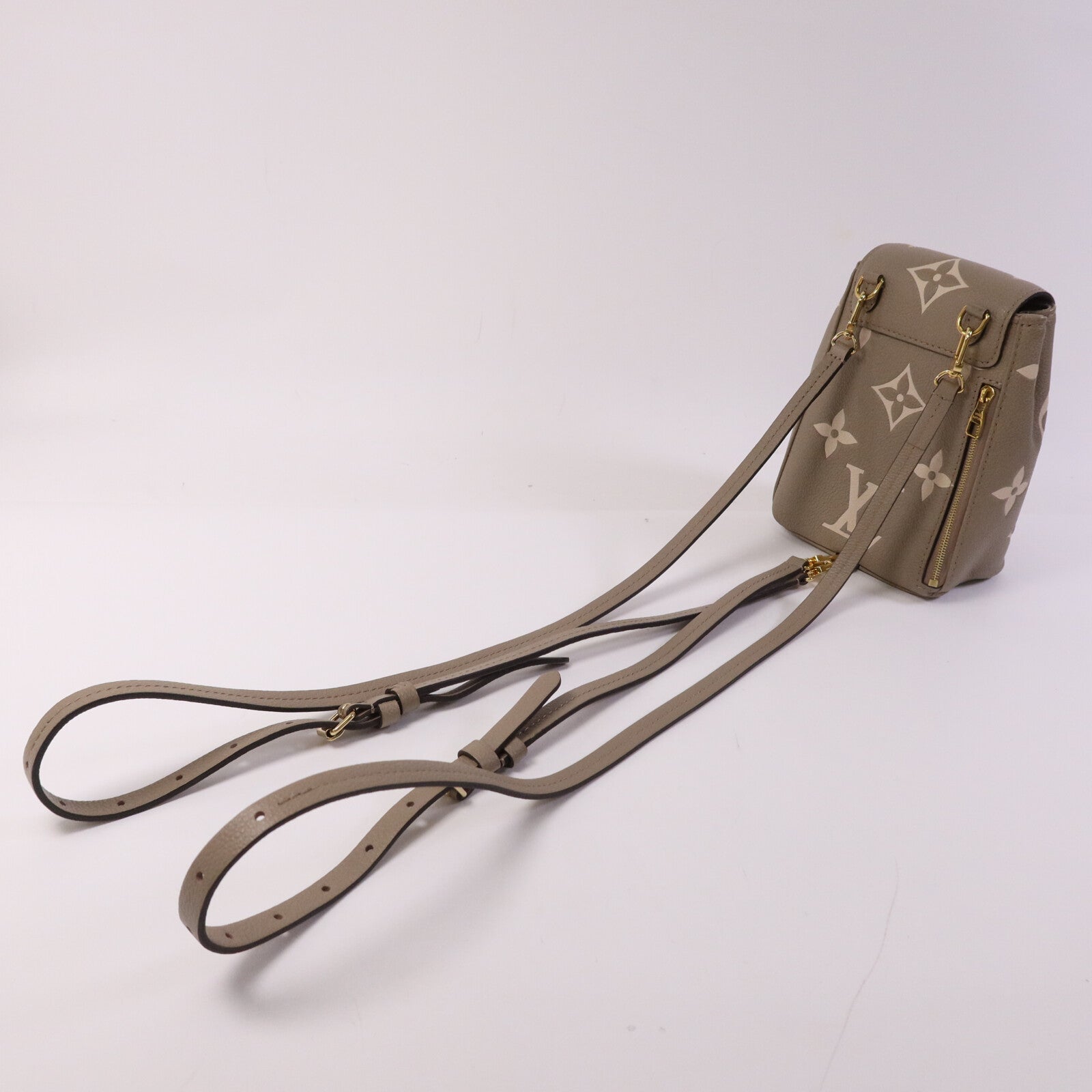 LOUIS VUITTON 【激減優惠】Monogram Empreinte Tiny金扣背包