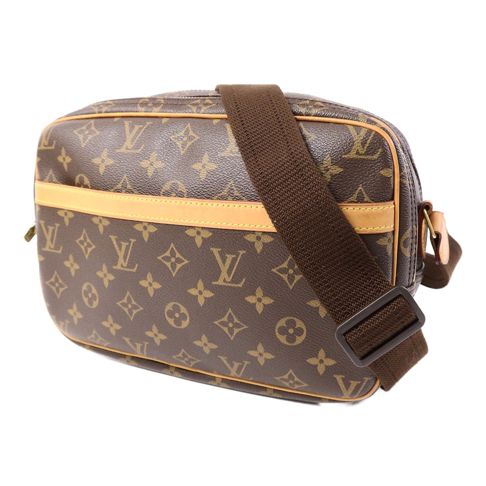 LOUIS VUITTON Monogram Reporter PM肩背袋