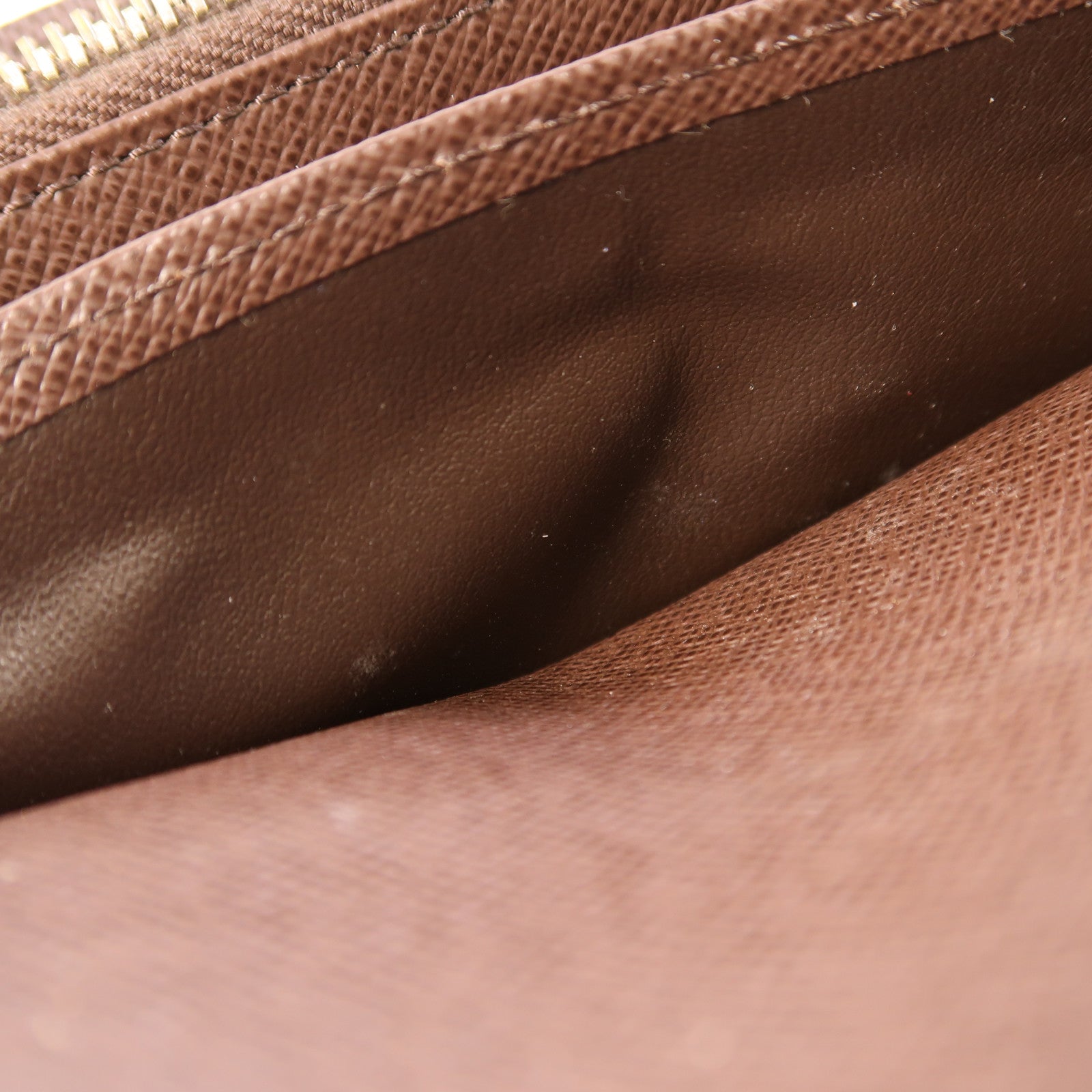 LOUIS VUITTON Damier Long Wallet金扣長錢包