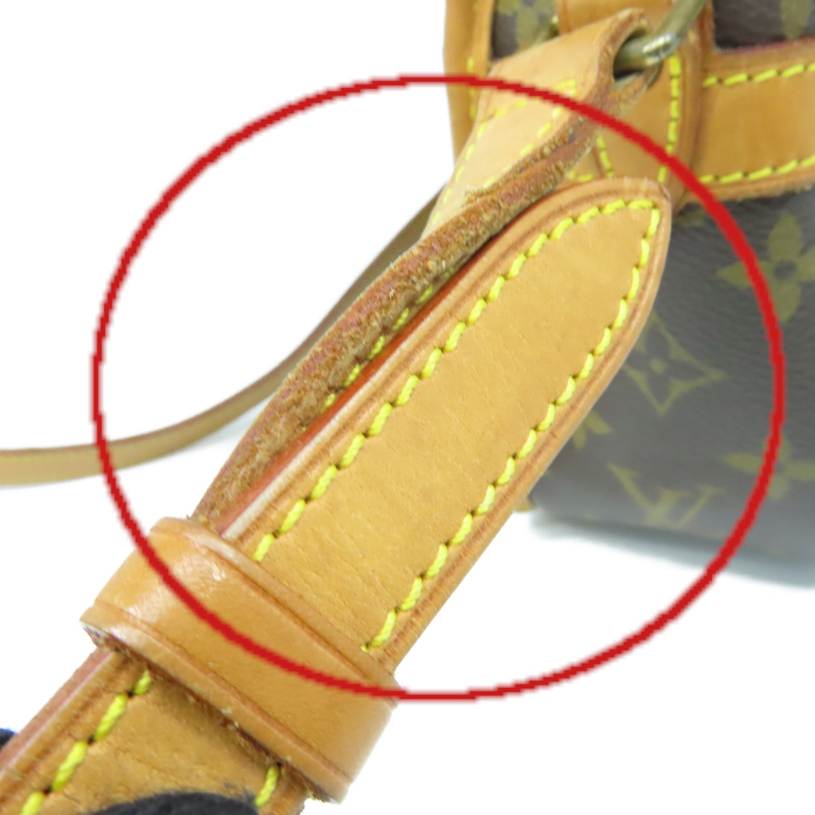 LOUIS VUITTON Monogram Sologne Shoulder Bag金扣肩背袋啡色