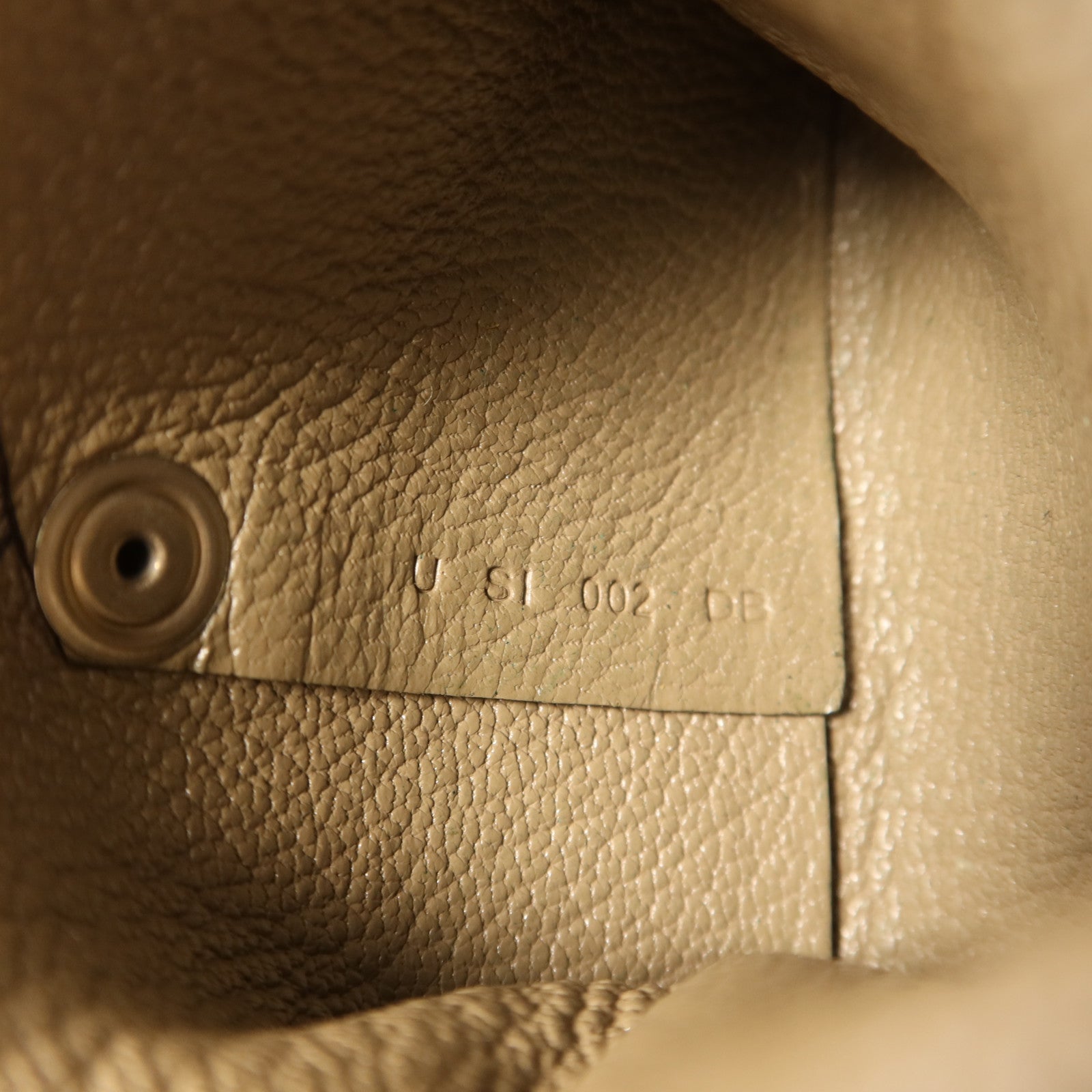 HERMES Chevre皮革Bastia Coin Purse銀扣零錢包Etoupe