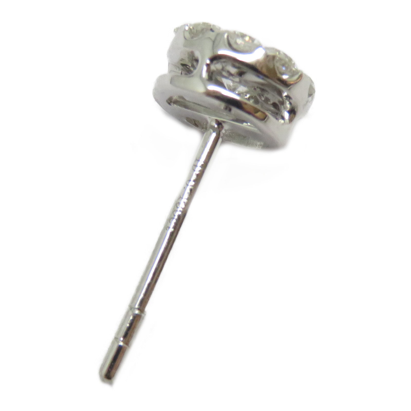 JEWELRY 18K白金Diamond Earrings 0.151/0.151ct鑽石耳環