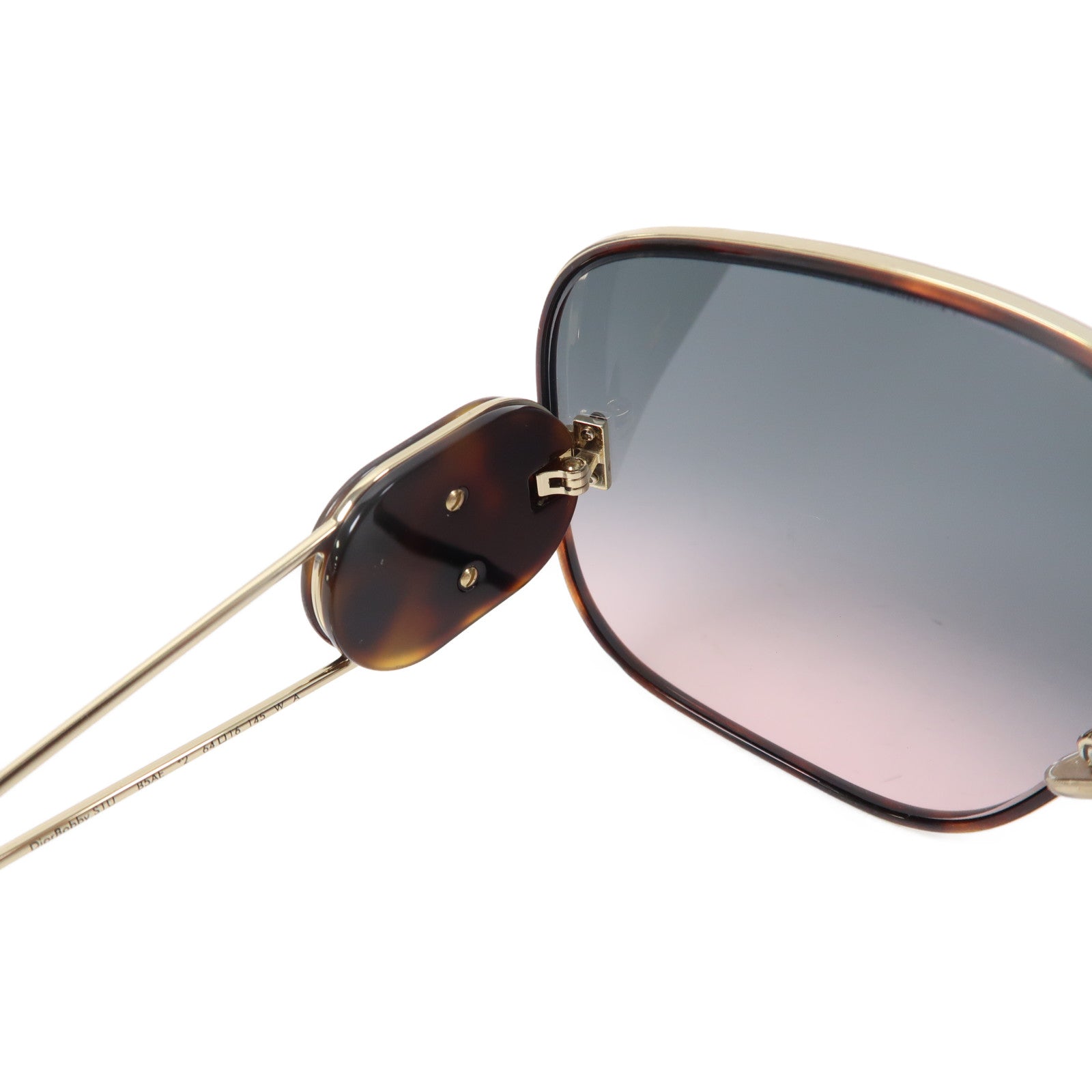 Dior 金屬Dior Bobby太陽眼鏡金色