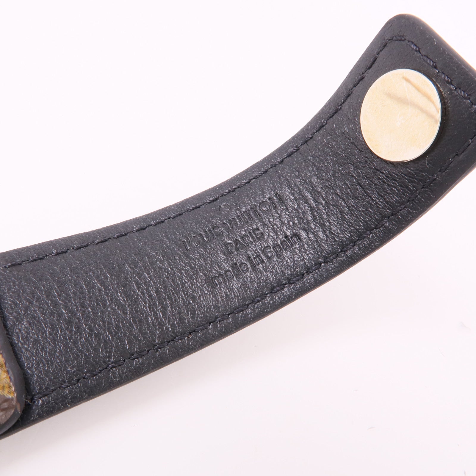 LOUIS VUITTON Monogram Bracelet銀扣手鐲