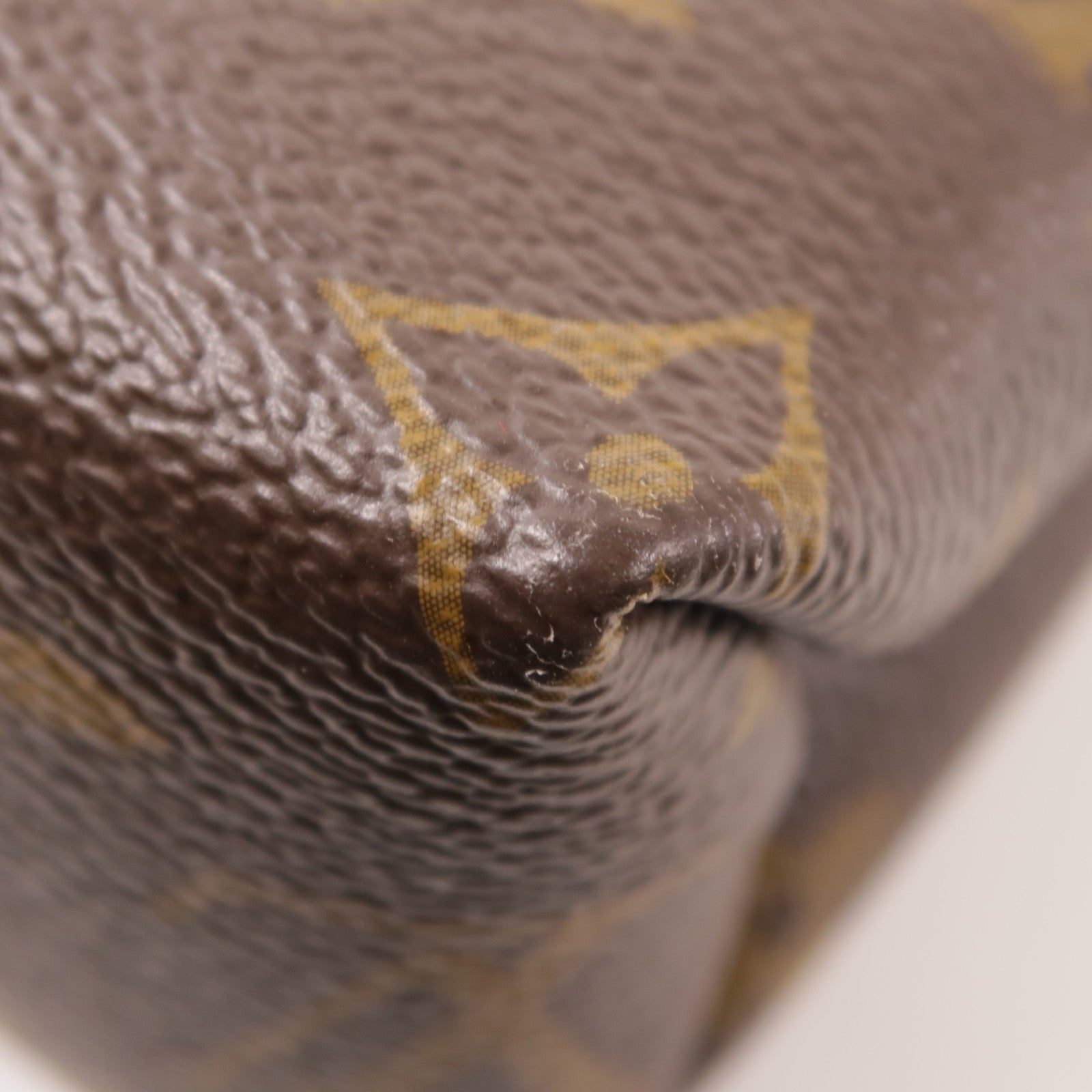 LOUIS VUITTON Monogram Saint Placide金扣肩背袋棕色/色