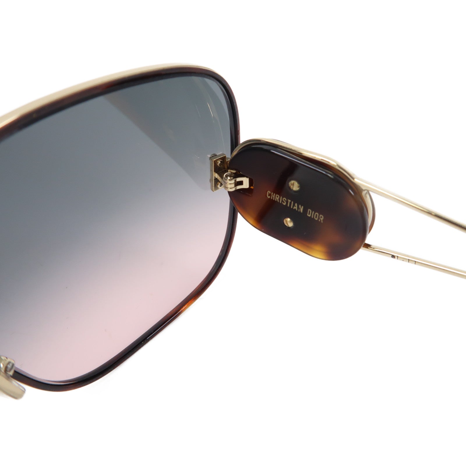Dior 金屬Dior Bobby太陽眼鏡金色