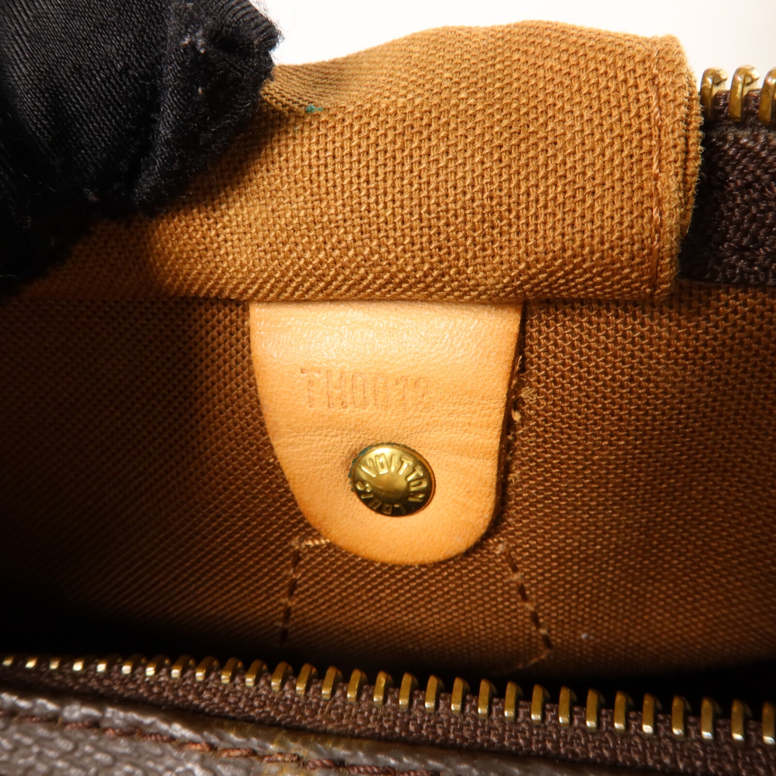 LOUIS VUITTON Monogram Speedy 30金扣手挽袋