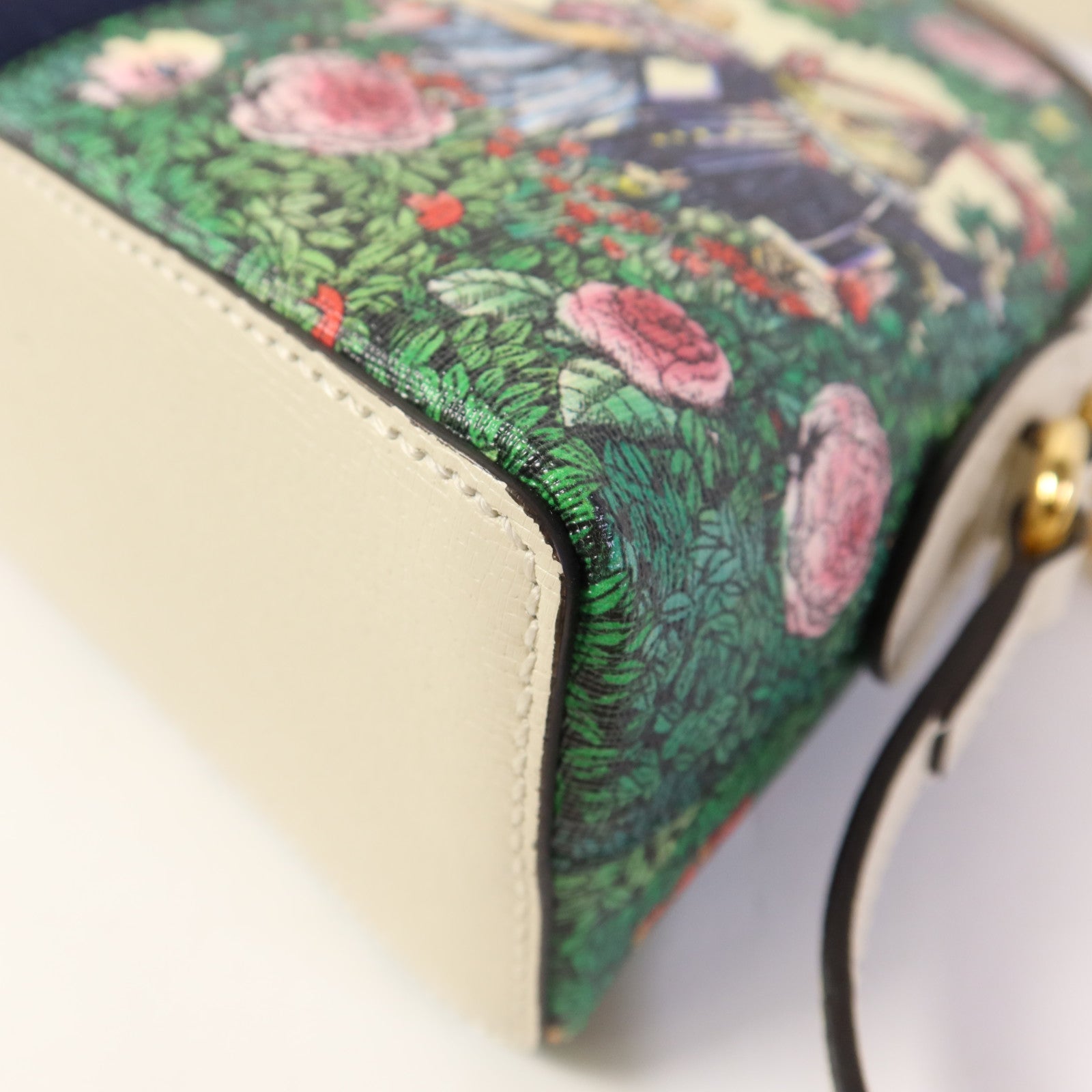 GUCCI 塗層帆布Ophidia GG Shoulder Bag金扣肩背袋