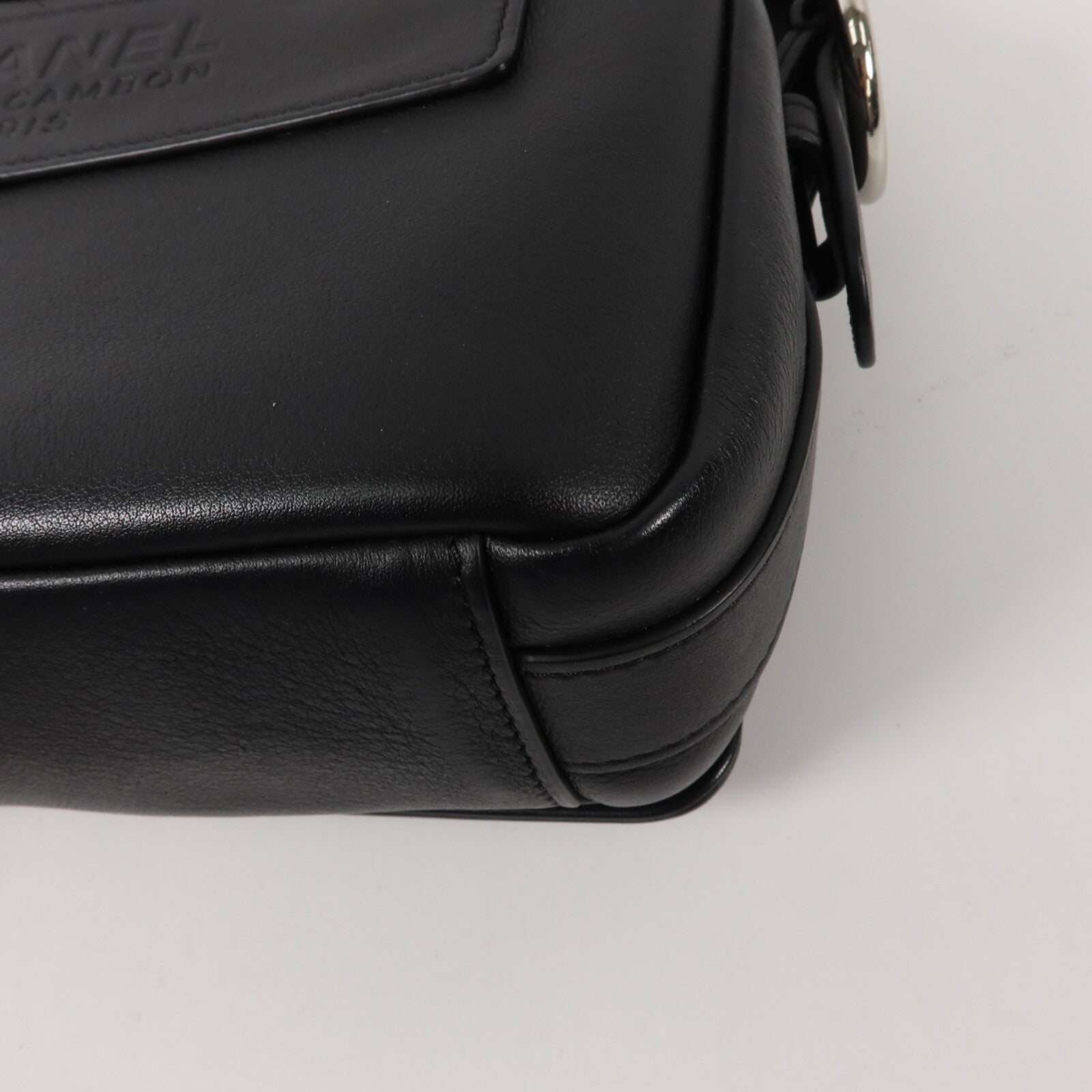 CHANEL 牛皮皮革Shoulder Bag鏈帶手挽肩背兩用袋