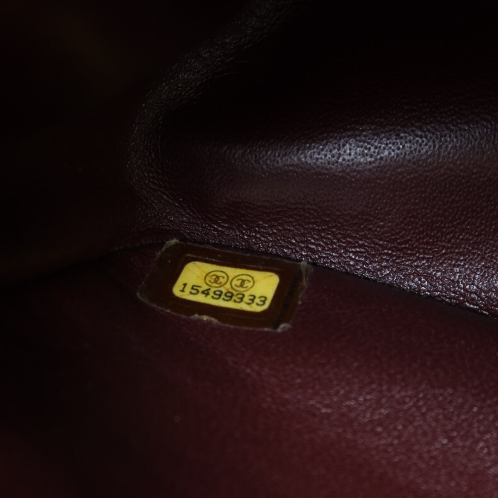 CHANEL 牛皮皮革Large Classic銀扣鏈帶肩背袋