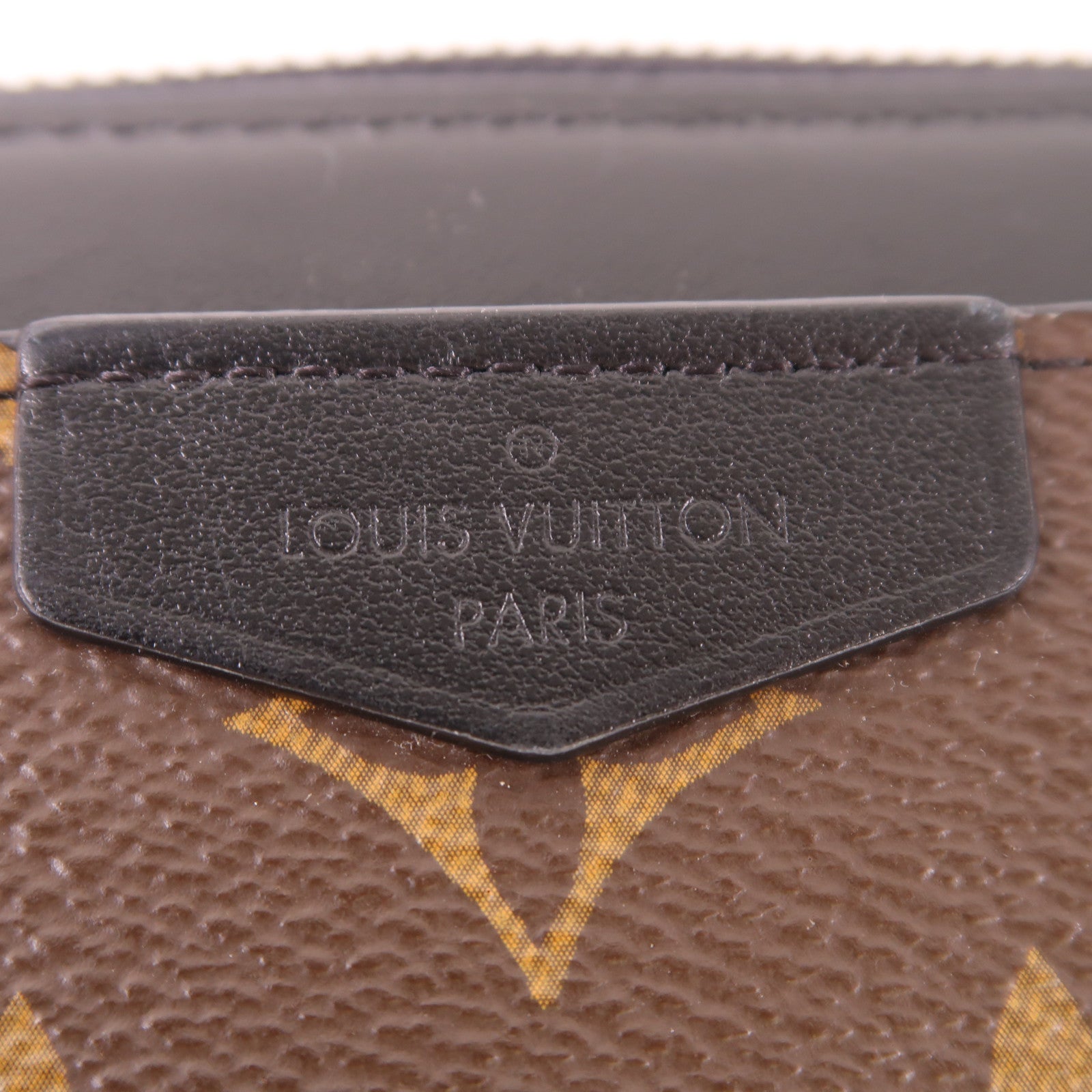LOUIS VUITTON Monogram Zipper Dragonne銀扣長錢包