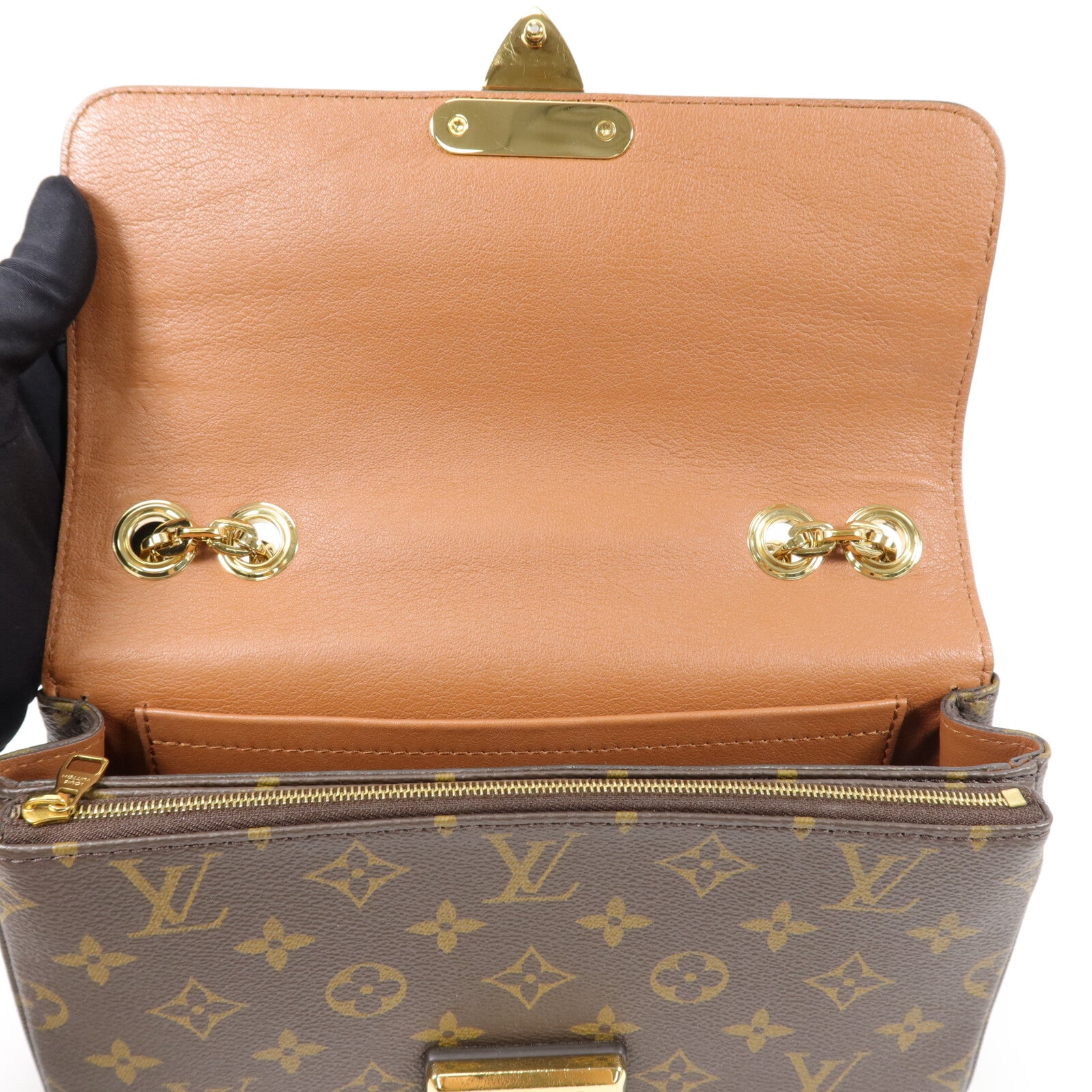 LOUIS VUITTON Monogram Marceau鏈帶肩背袋