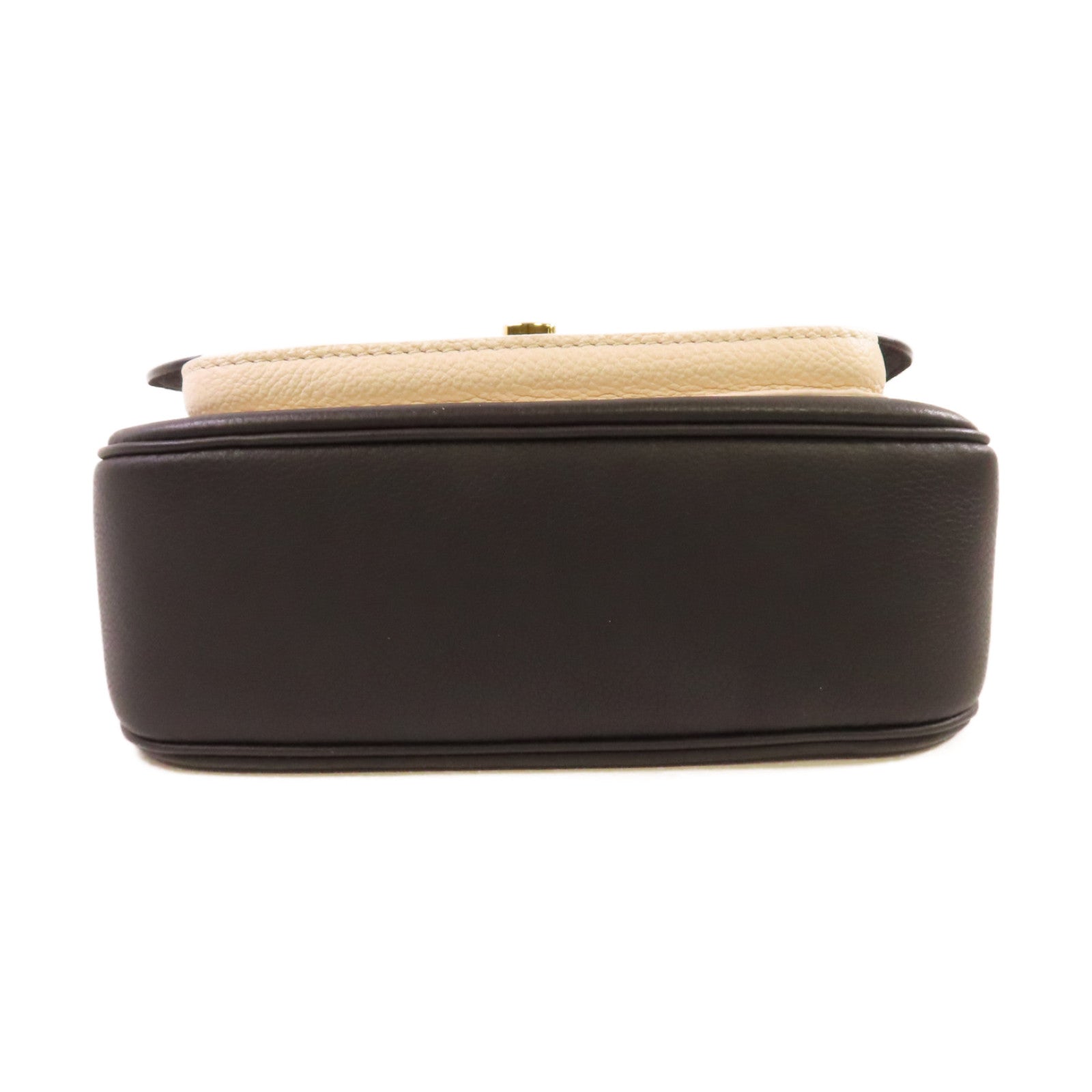 LOUIS VUITTON 牛皮皮革Lockme Tender 2Way Shoulder Bag金扣手挽肩背兩用袋黑色/粉紅色
