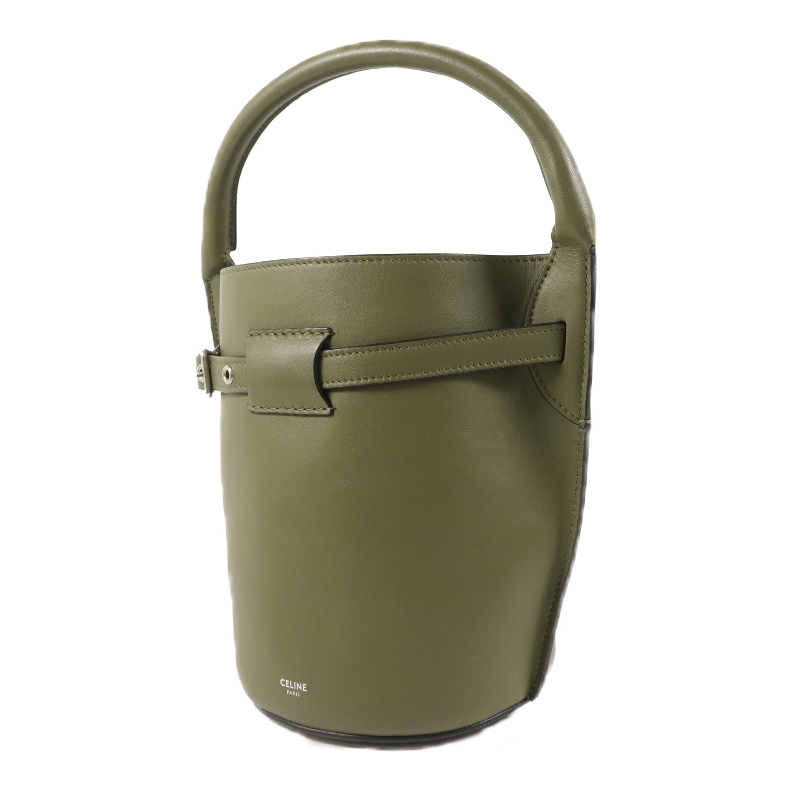 CELINE 牛皮皮革Nano Bucket手挽肩背兩用袋