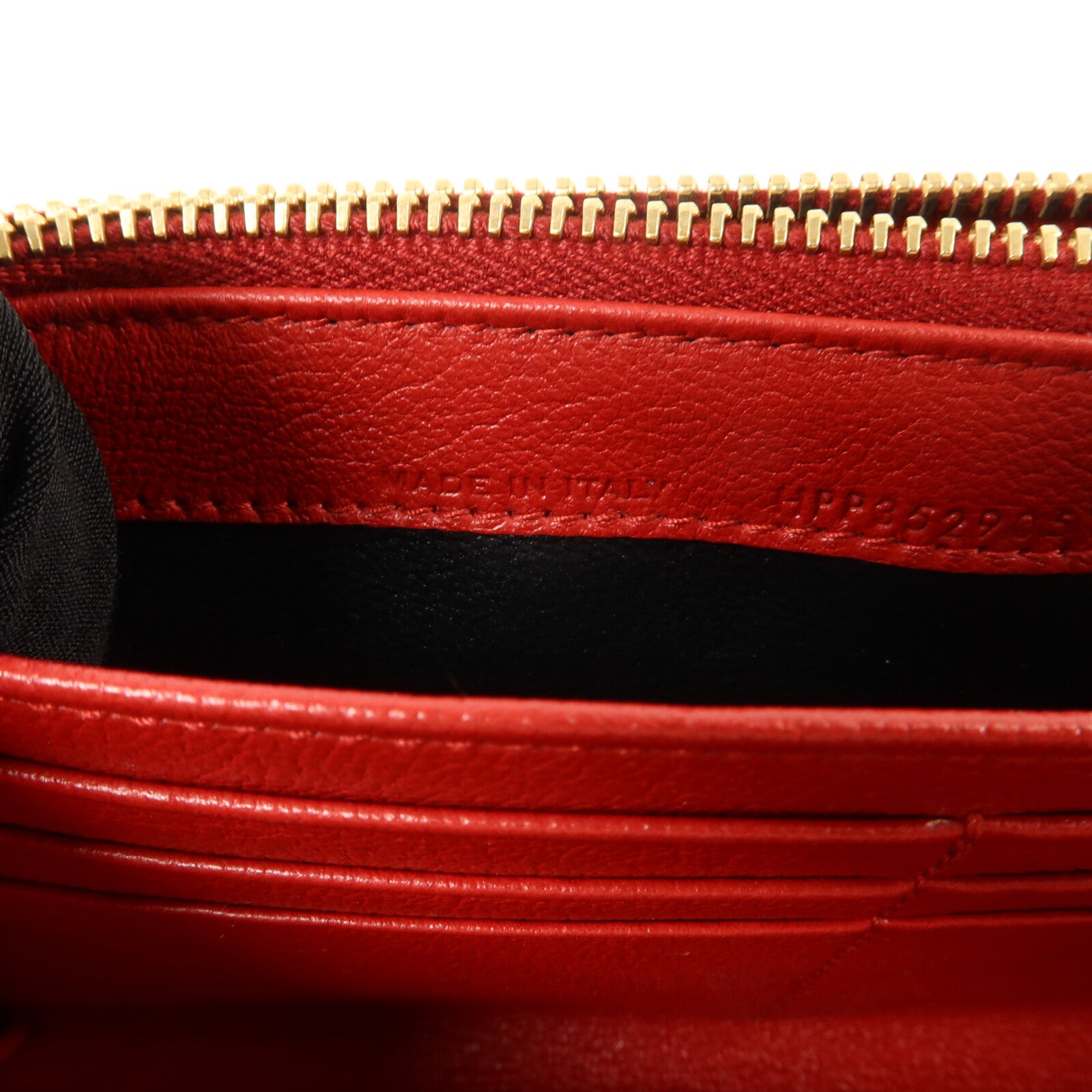 YVES SAINT LAURENT 牛皮皮革Long Wallet長錢包