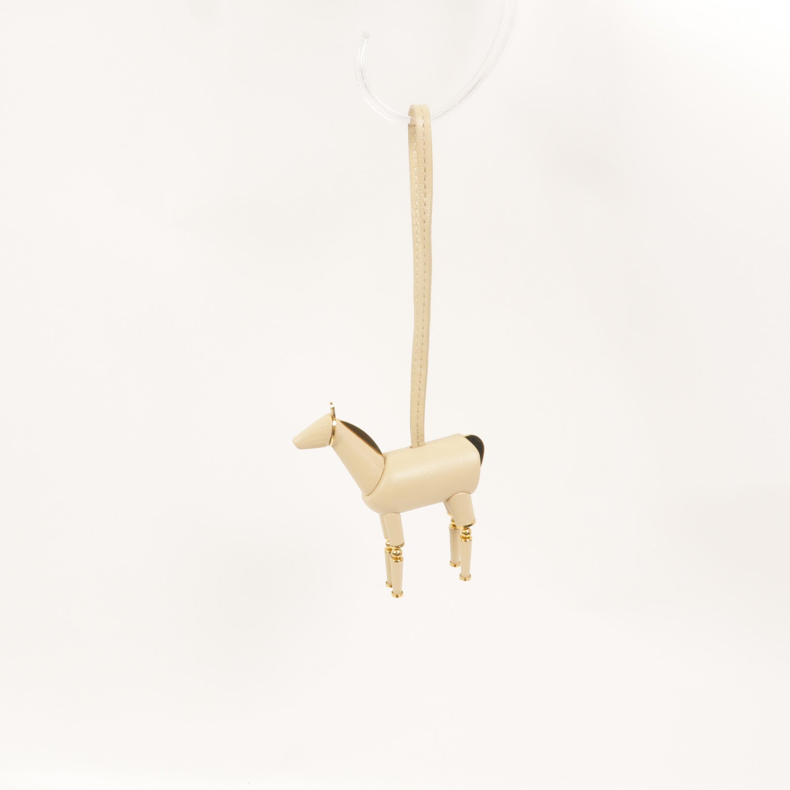 Loro Piana 牛皮皮革/金屬Llama Charm掛飾