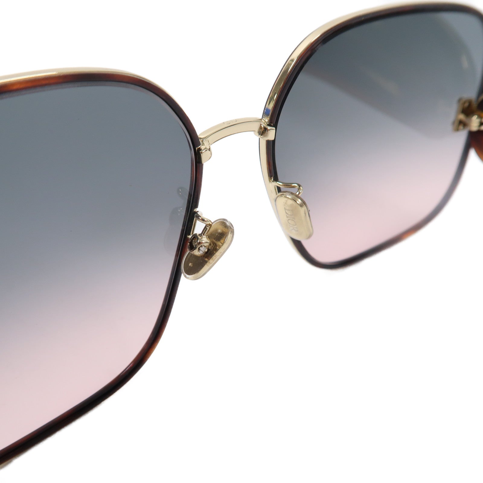Dior 金屬Dior Bobby太陽眼鏡金色