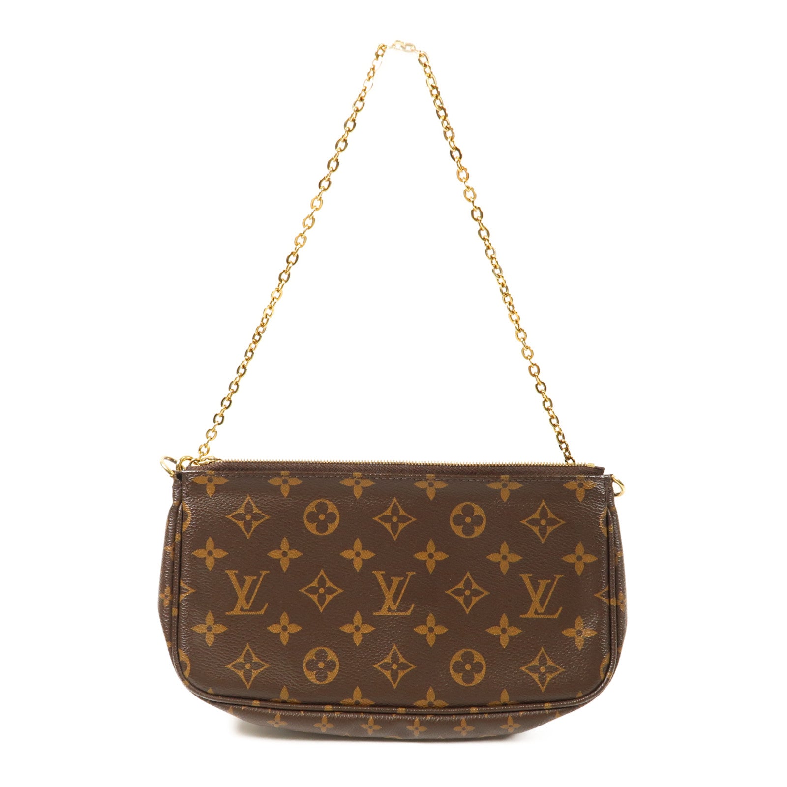 LOUIS VUITTON Monogram Multi Pochette Accessoires金扣肩背袋