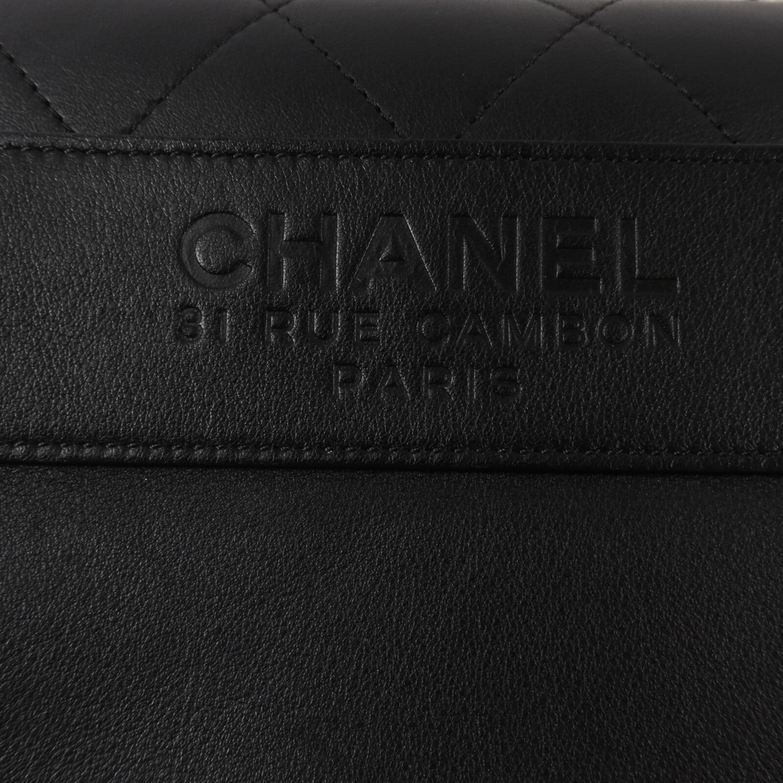 CHANEL 牛皮皮革Shoulder Bag鏈帶手挽肩背兩用袋