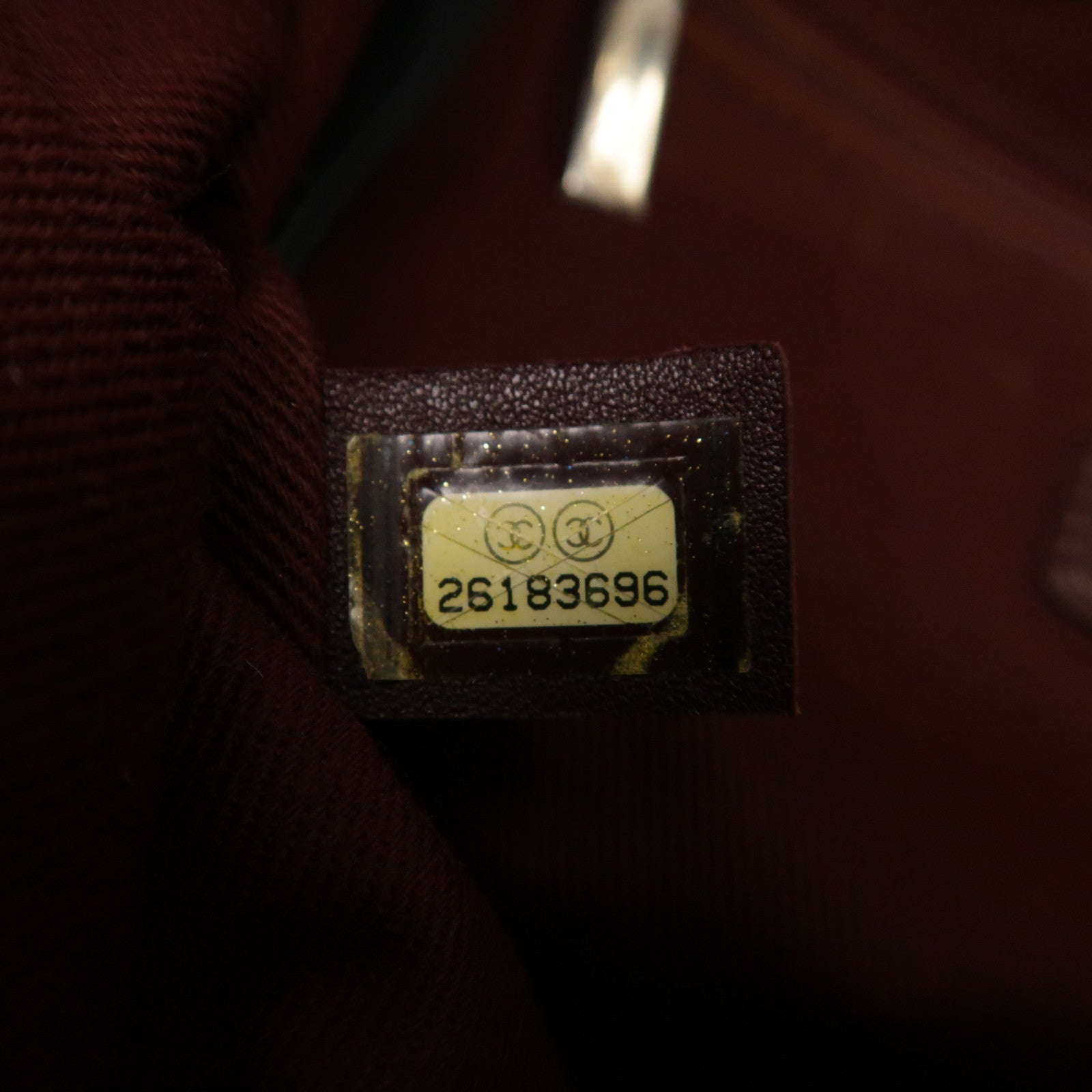 CHANEL 【激減優惠】帆布Bucket Bag銀扣肩背袋米色