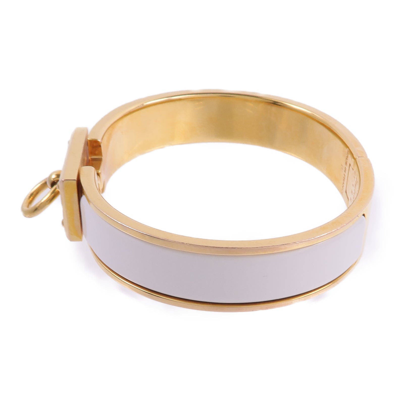 HERMES 金屬/琺瑯Clic Anneau Bracelet手鐲