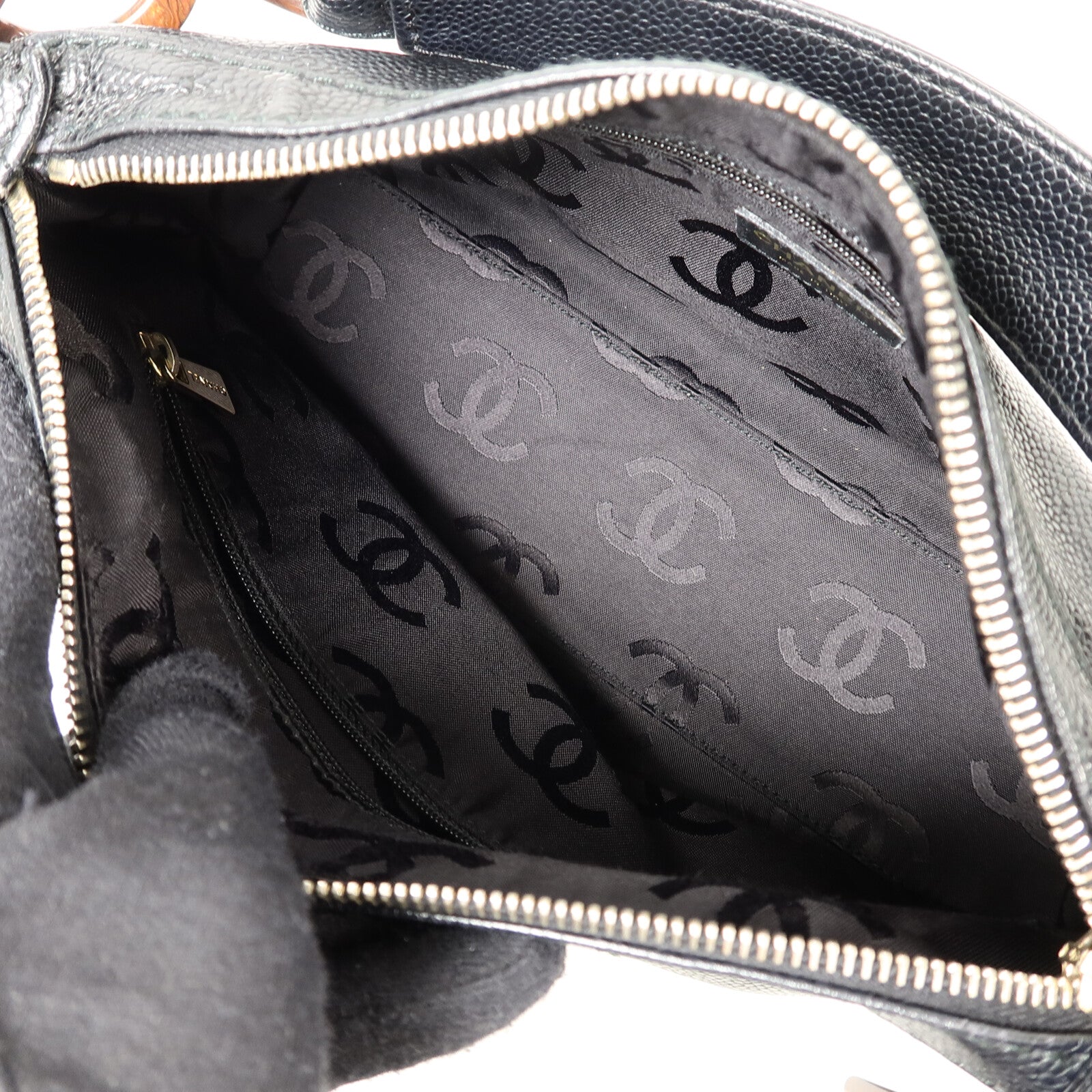 CHANEL 牛皮皮革Vintage Hobo Bag肩背袋