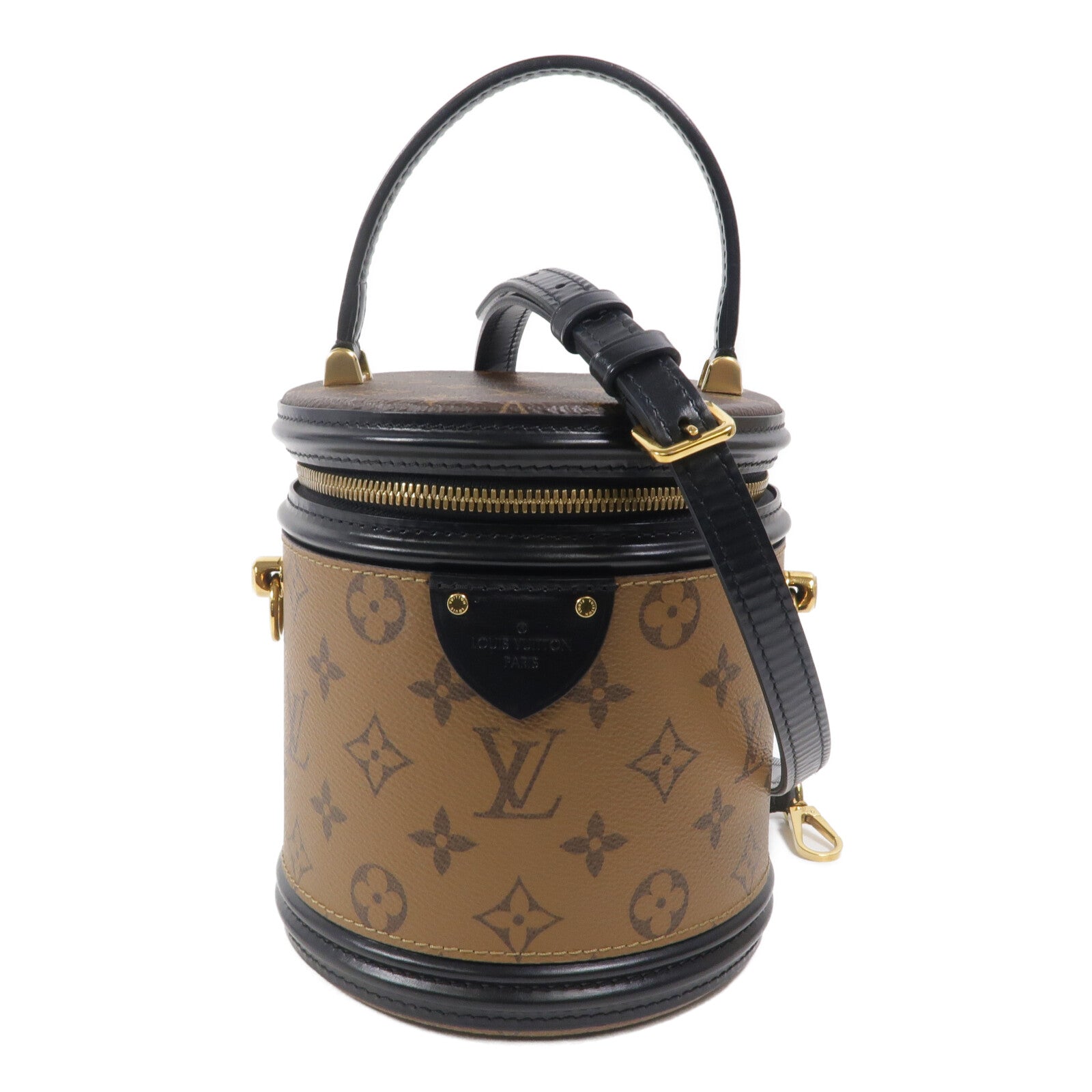 LOUIS VUITTON Monogram Reverse Cannes手挽肩背兩用袋