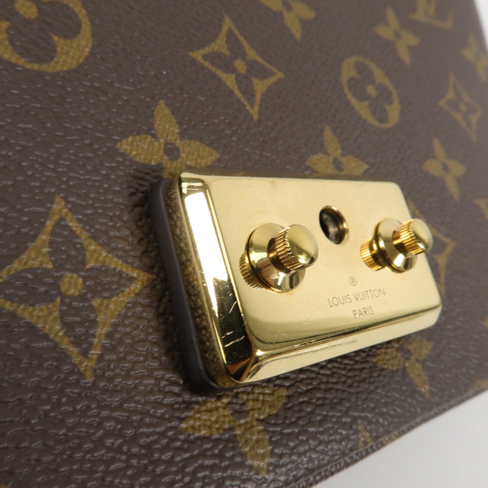 LOUIS VUITTON Monogram Marceau鏈帶肩背袋