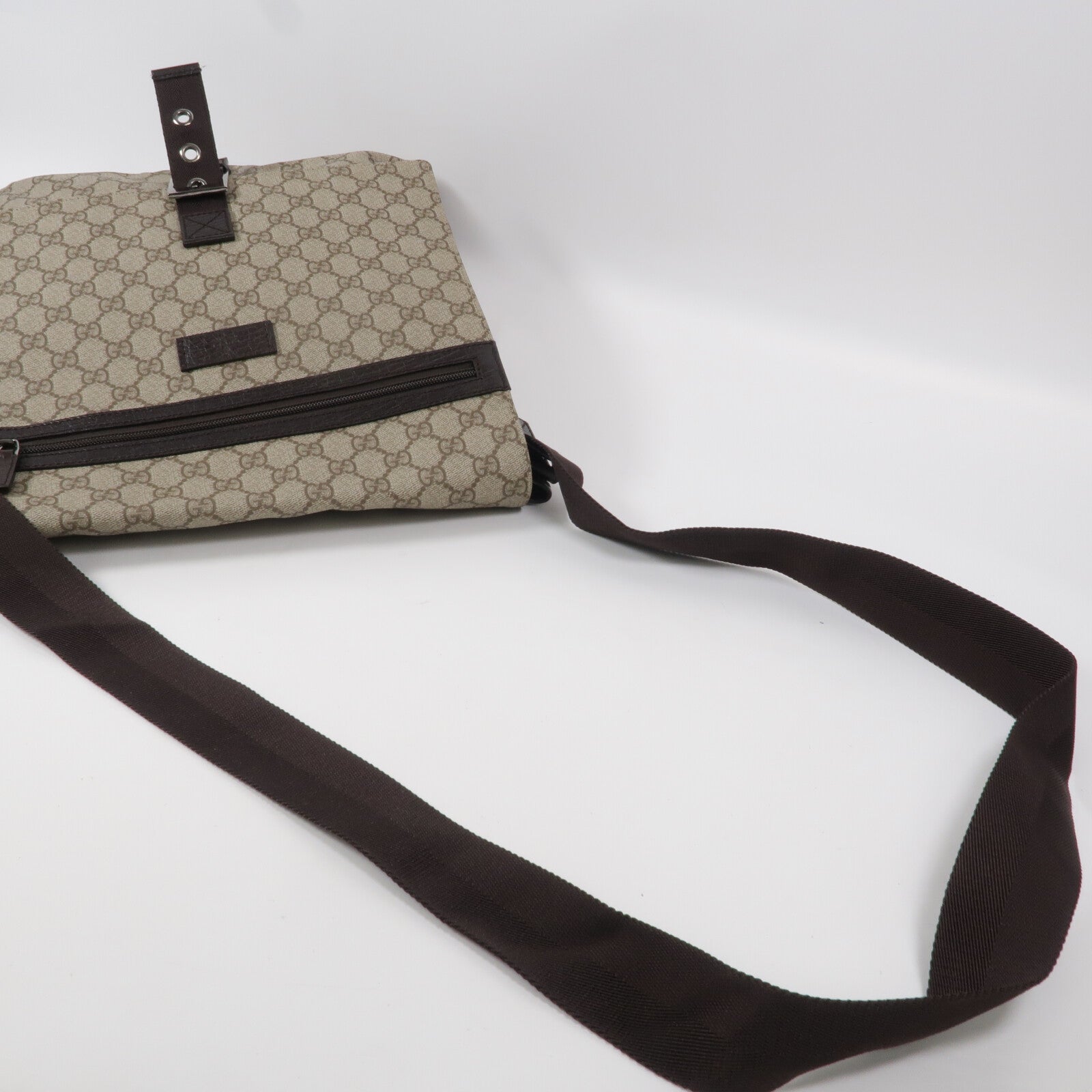 GUCCI 帆布Messenger Bag肩背袋