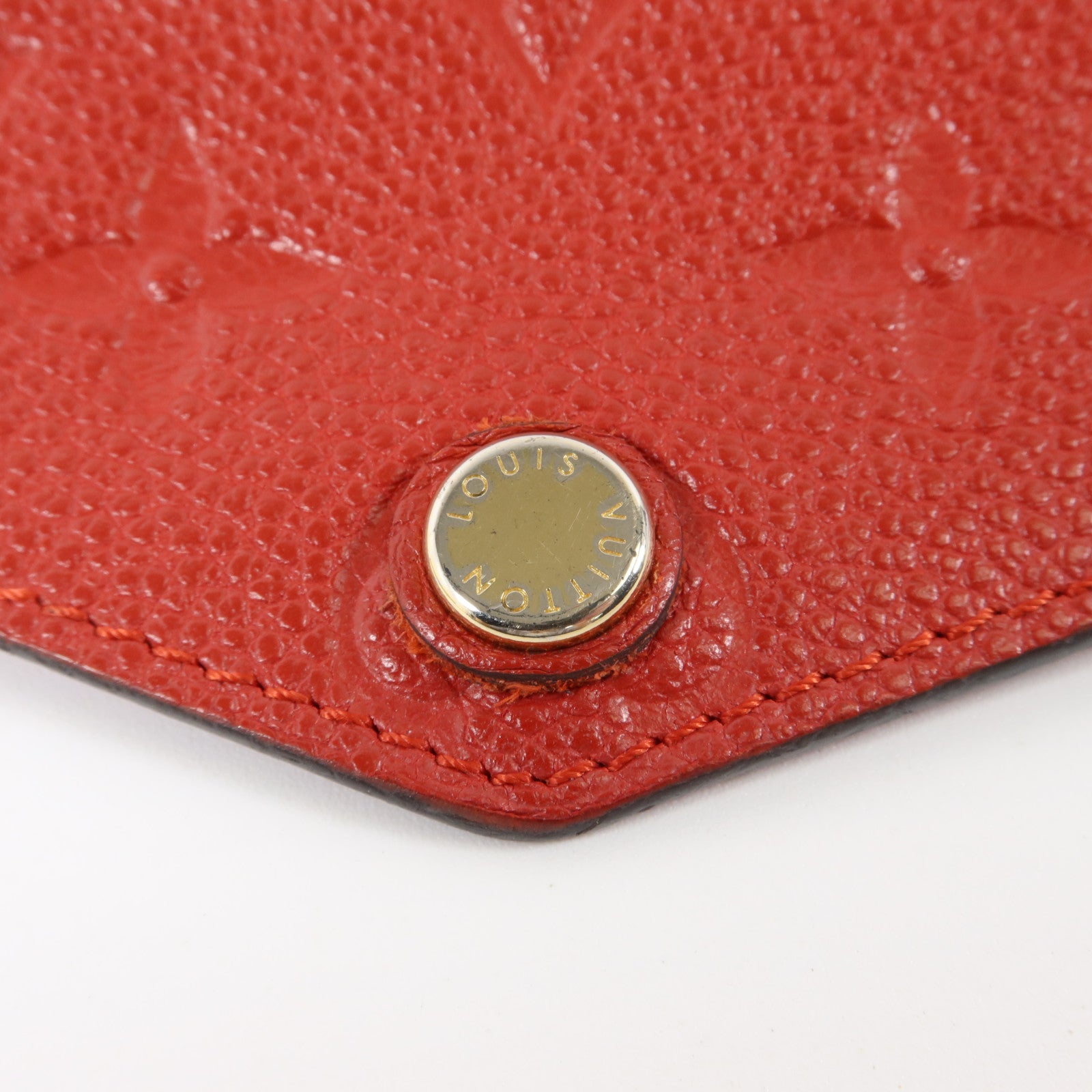 LOUIS VUITTON Monogram Empreinte Curieuse Compact金扣錢包