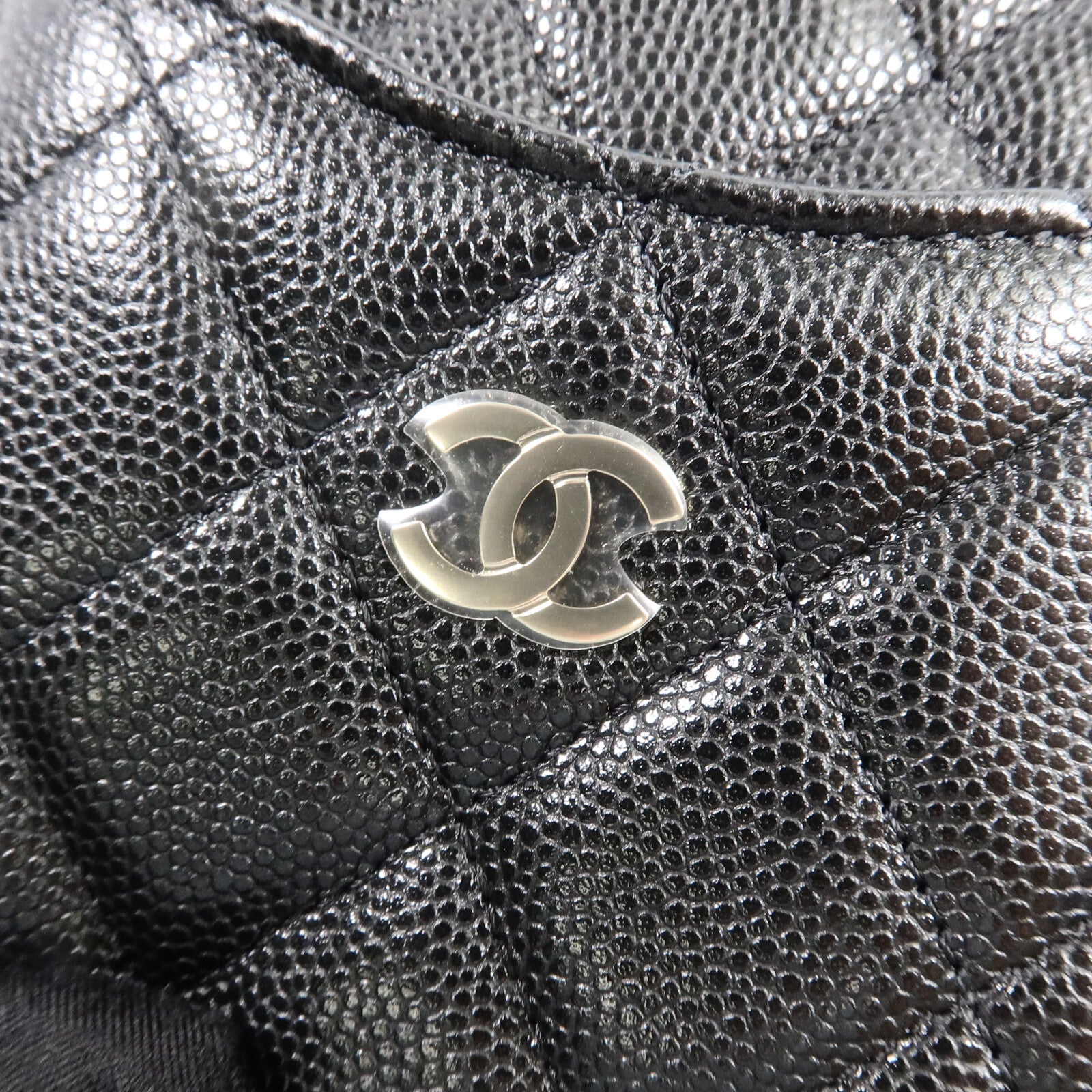 CHANEL 牛皮皮革Phone Pouch W Zipper Wallet手拿包