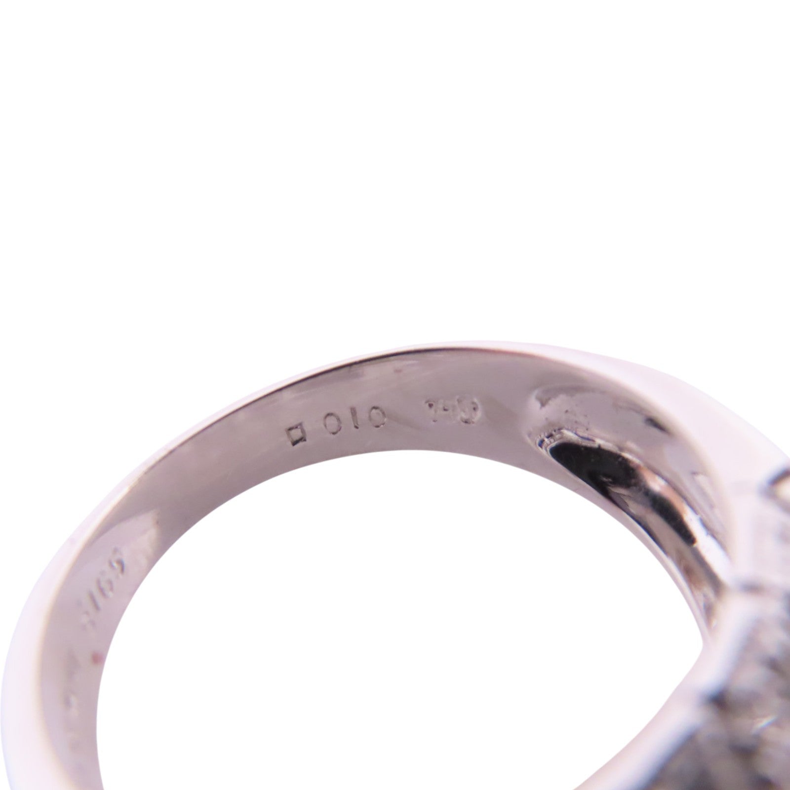 JEWELRY 【激減優惠】18K白金/藍寶石/鑽石Sapphire Diamond Ring戒指US#5.75