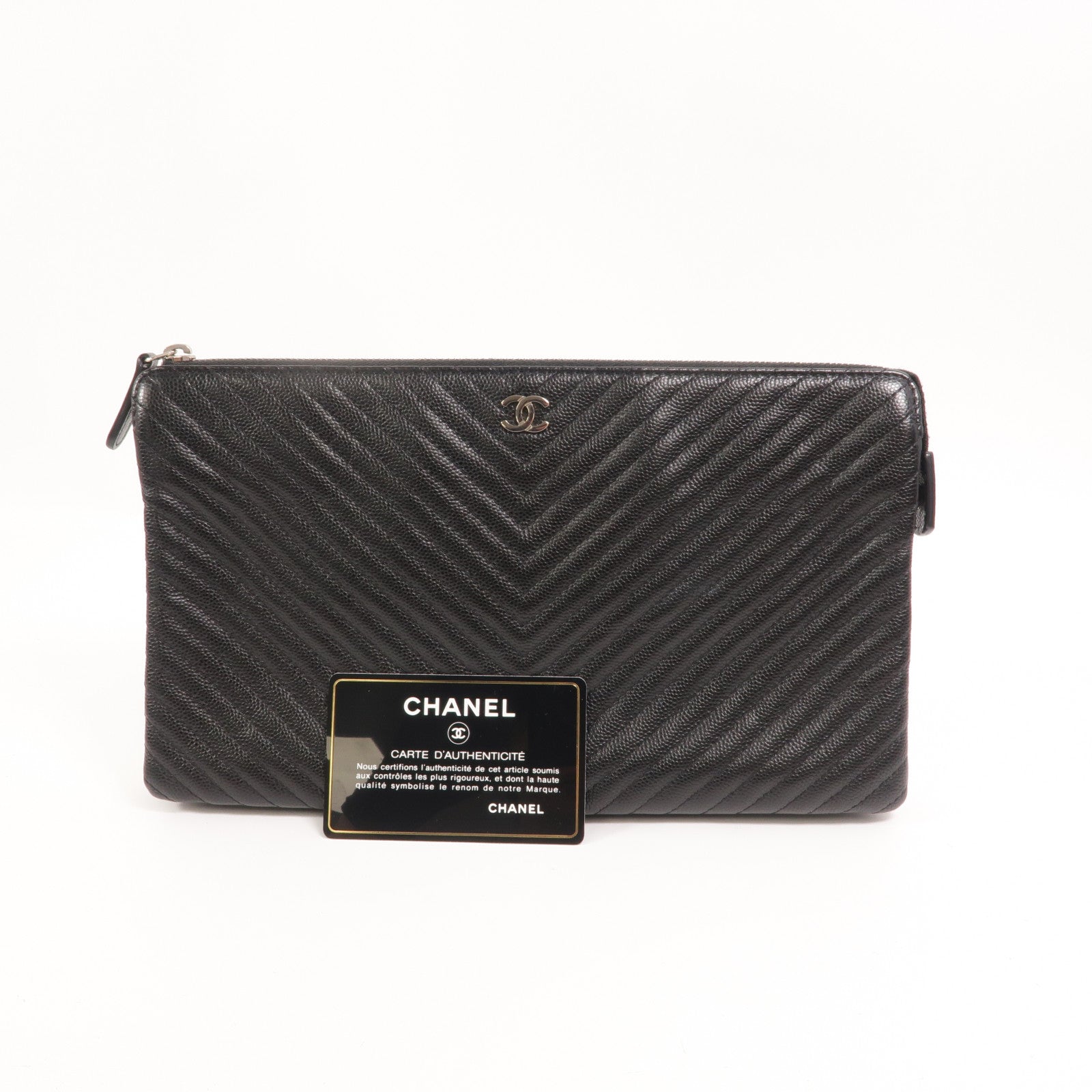 CHANEL 牛皮皮革Clutch Bag手拿包