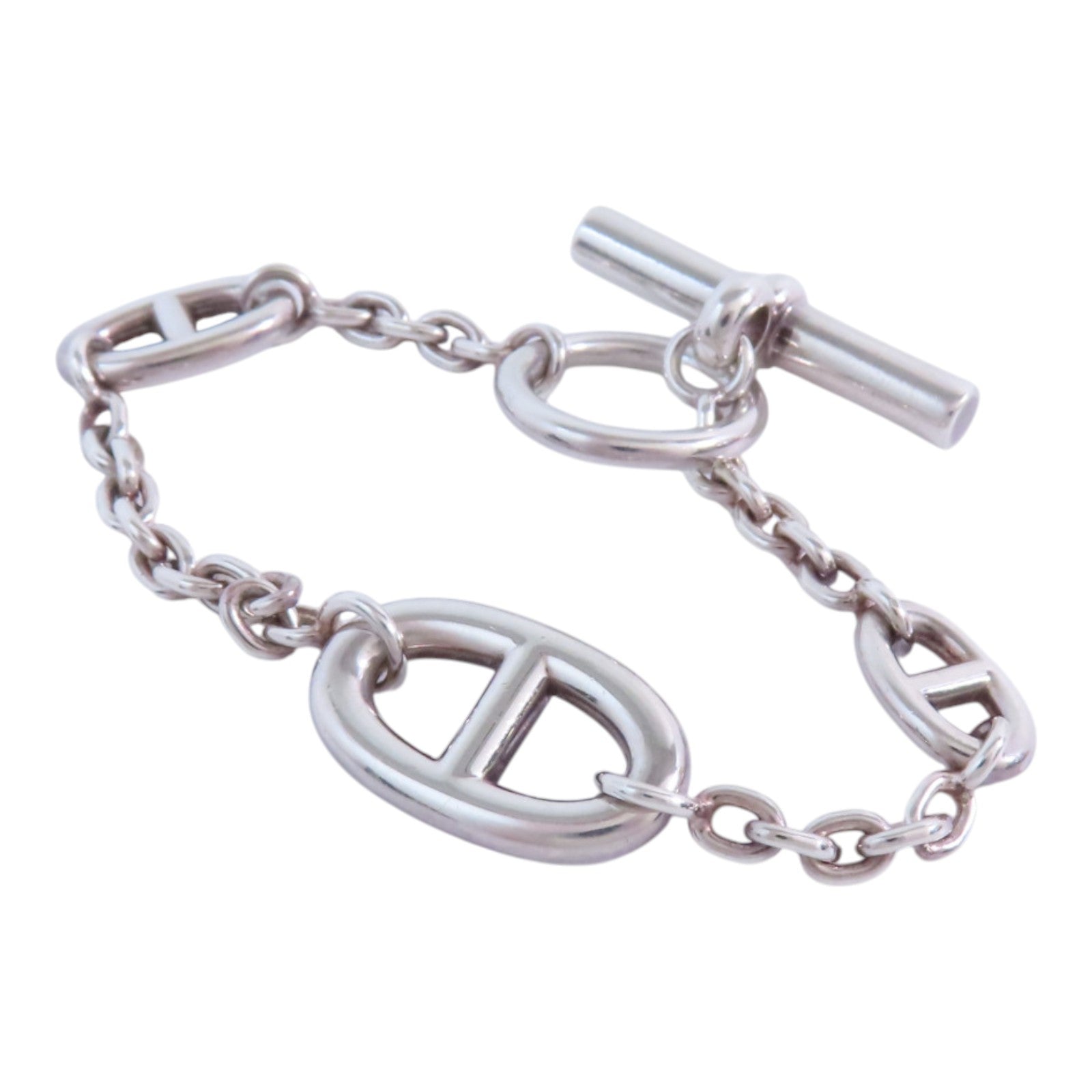 HERMES 925純銀Farandole Bracelet銀扣手鏈