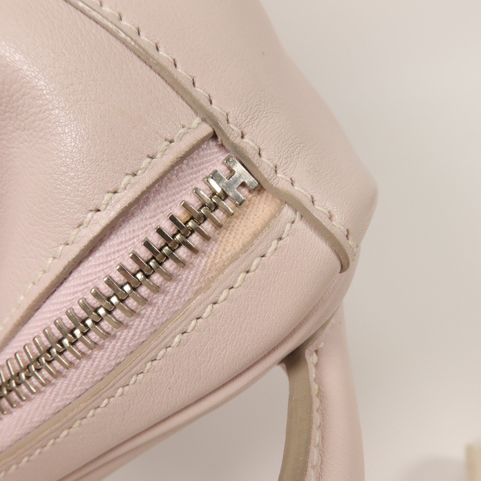 HERMES Swift皮革Lindy 30手挽肩背兩用袋Rose Dragee