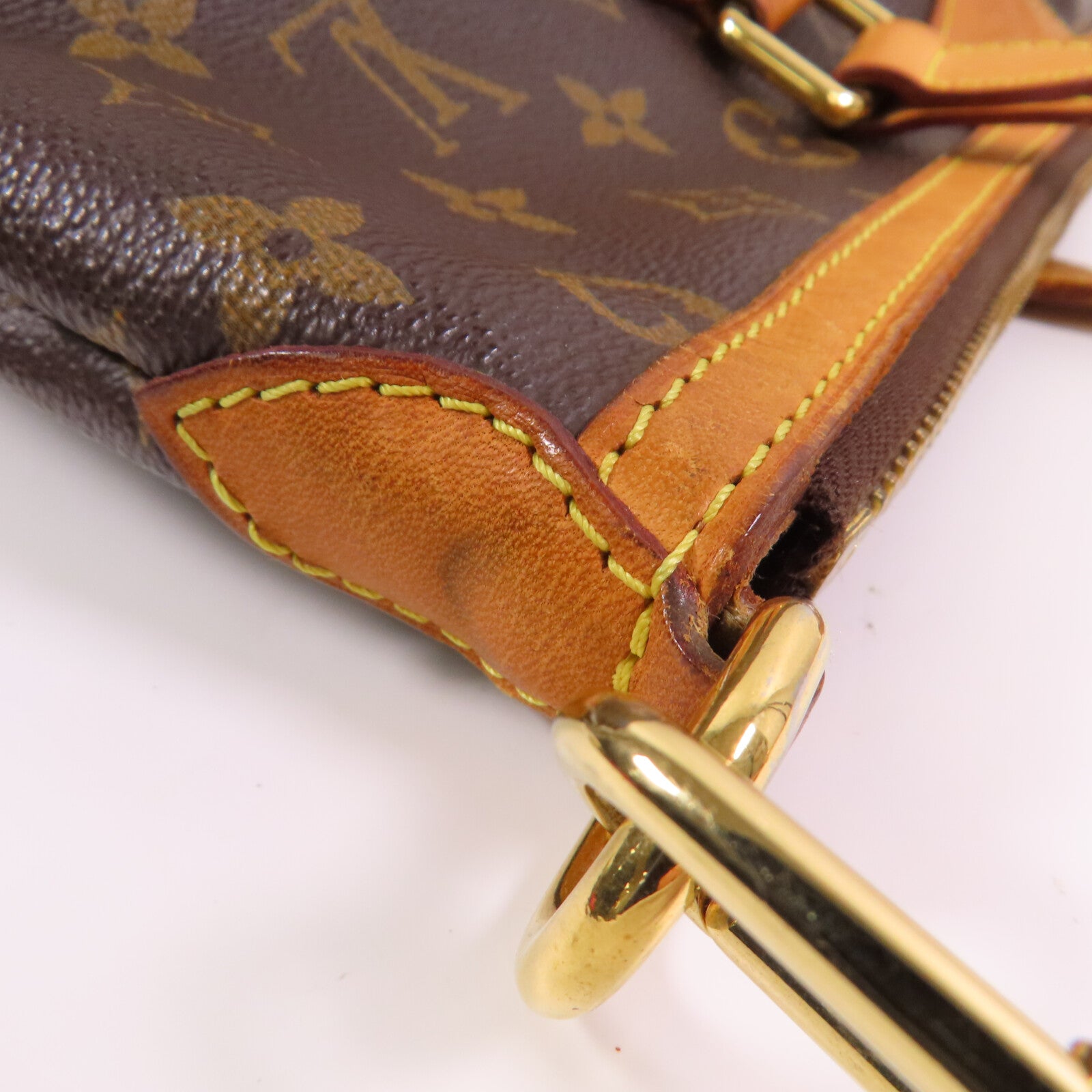 LOUIS VUITTON Monogram Palermo PM金扣手挽肩背兩用袋