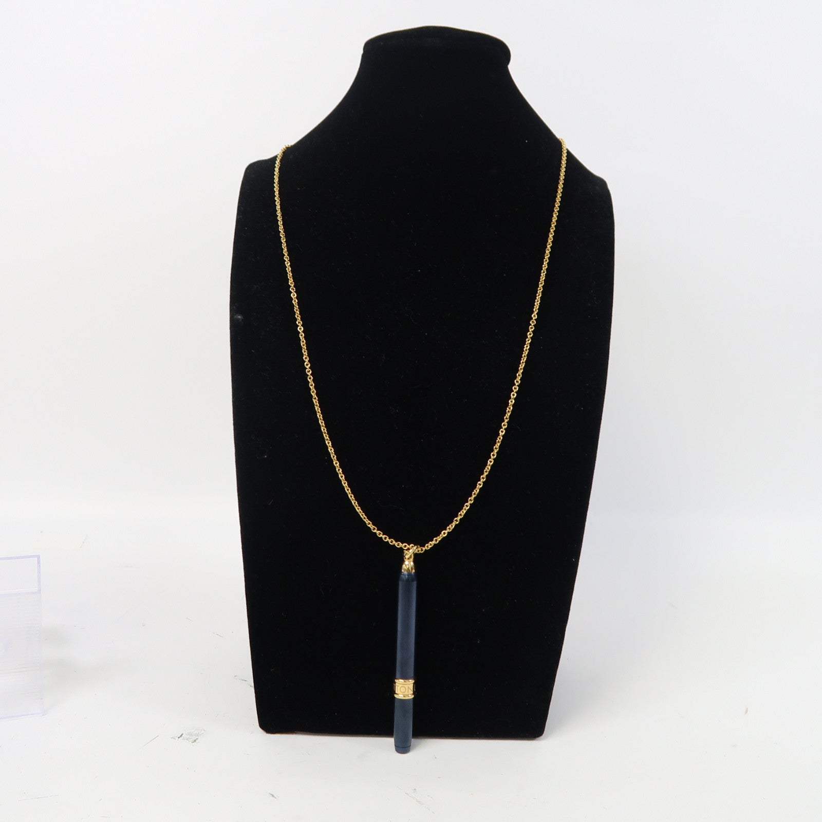 LOUIS VUITTON 【激減優惠】PVD鈦金屬/18K黃金Les Gastons Vuitton Designer吊飾藍色/金色