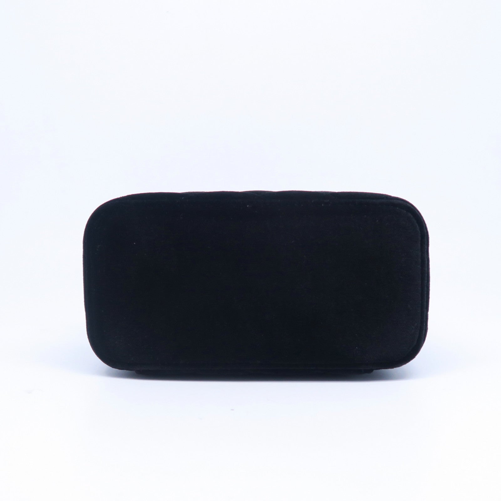 CHANEL 【激減優惠】菱格天鵝絨Chain Shoulder Bag鏈帶肩背袋黑色