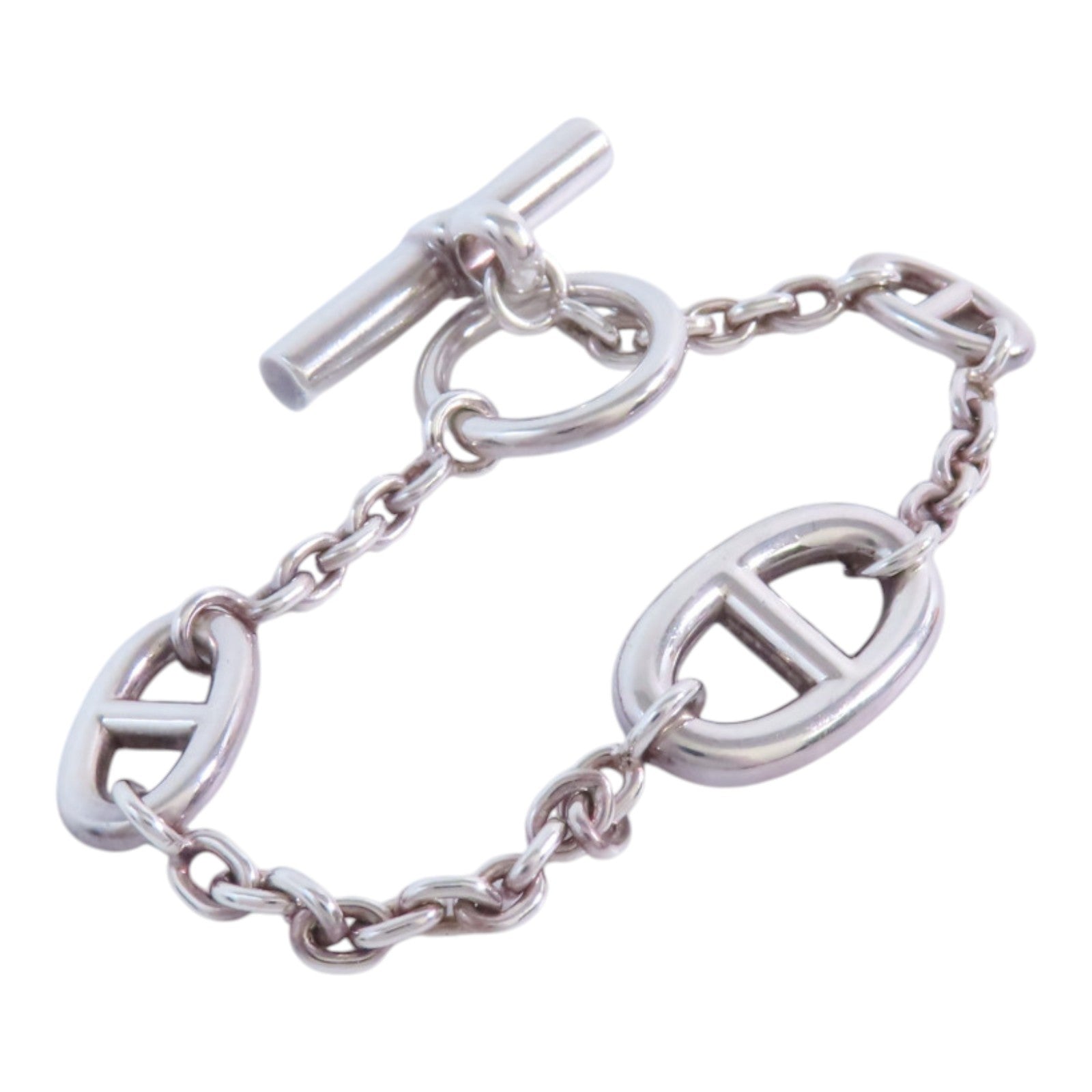 HERMES 925純銀Farandole Bracelet銀扣手鏈