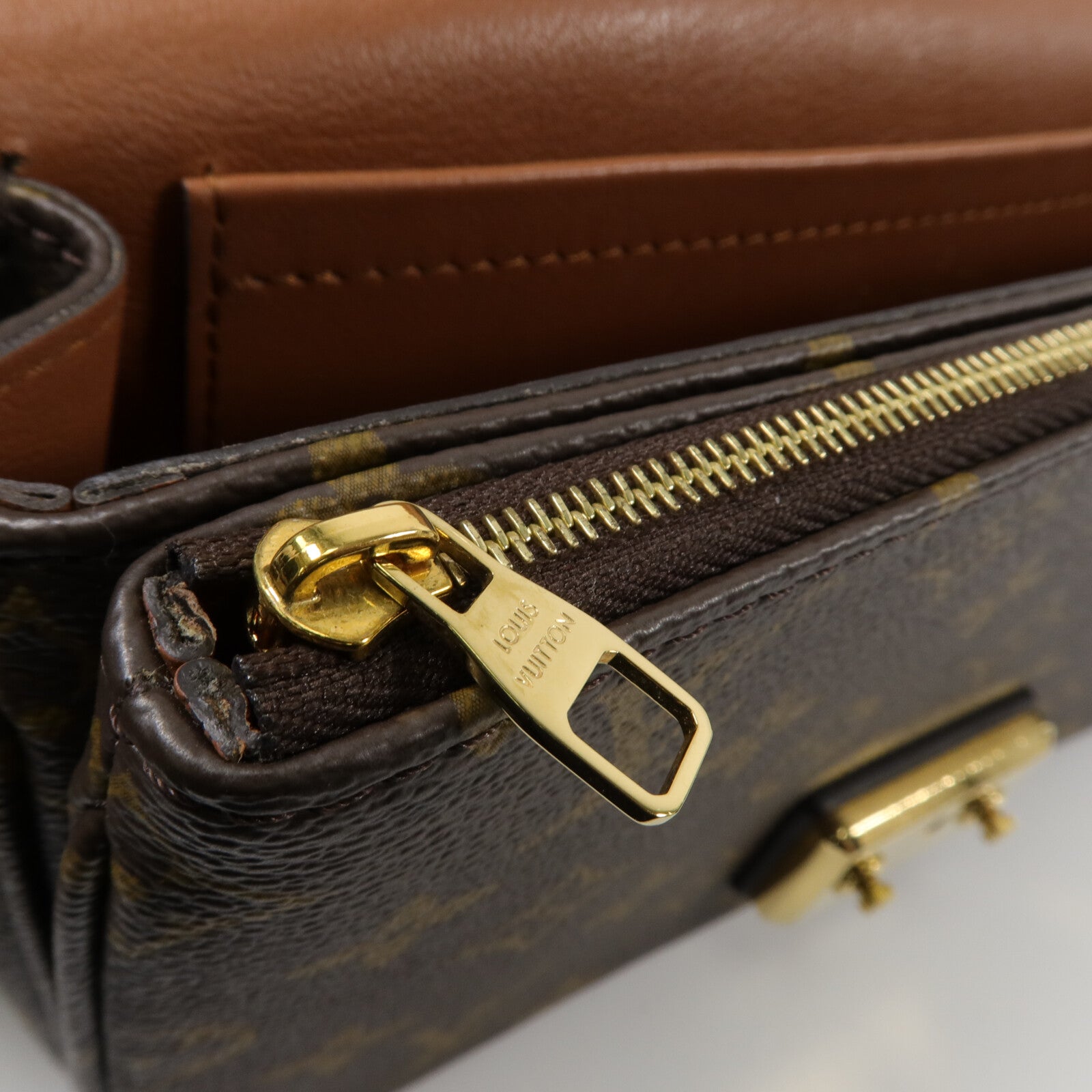 LOUIS VUITTON Monogram Marceau鏈帶肩背袋