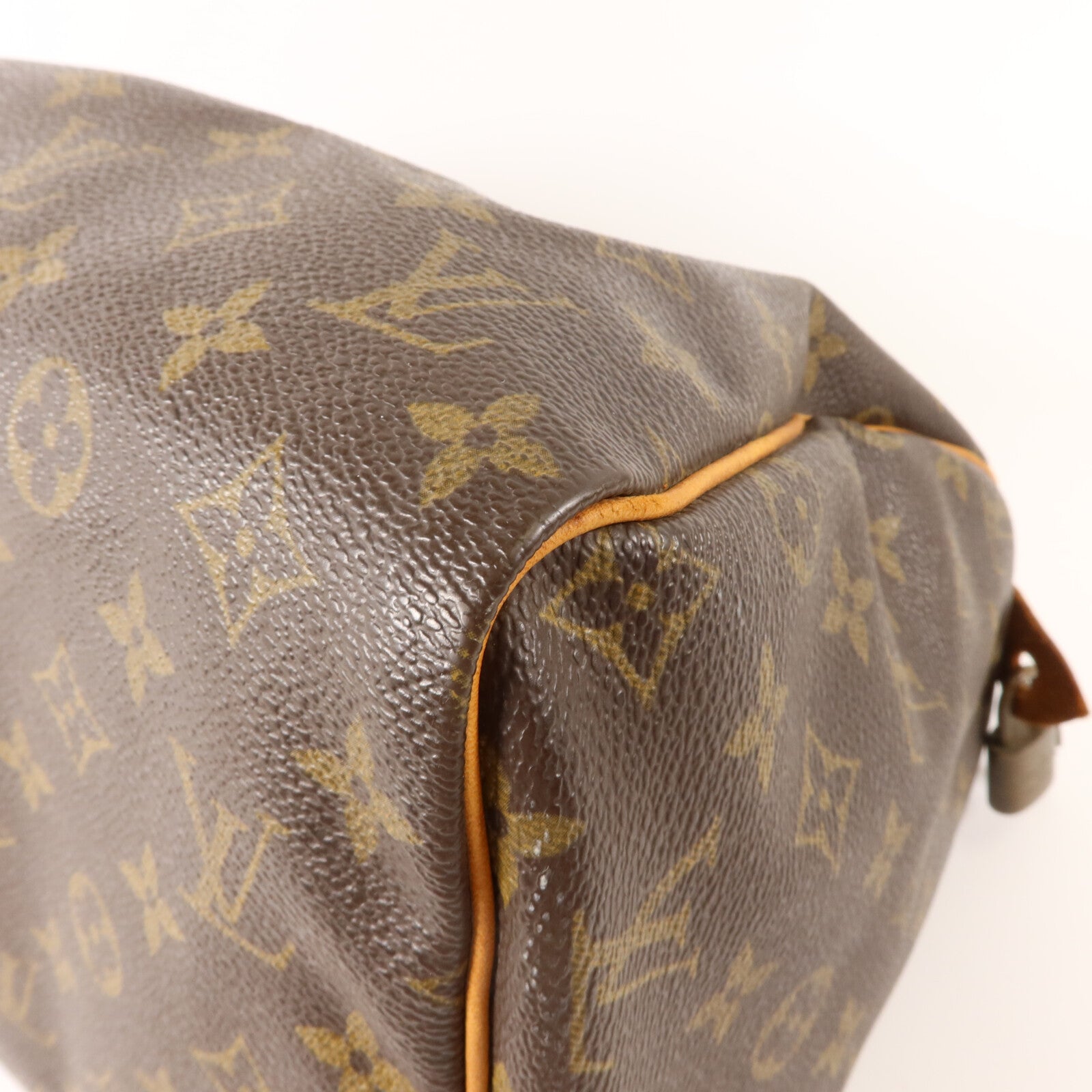 LOUIS VUITTON Monogram Speedy 30金扣手挽袋
