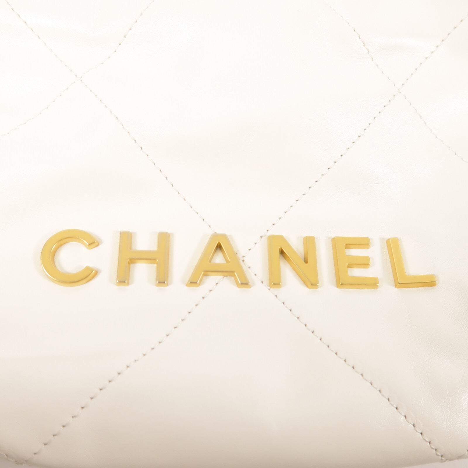 CHANEL 羊皮皮革C22 Mini金扣手挽肩背兩用袋