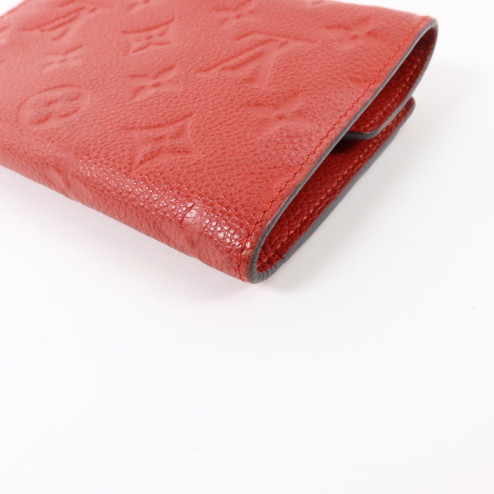 LOUIS VUITTON Monogram Empreinte Curieuse Compact金扣錢包