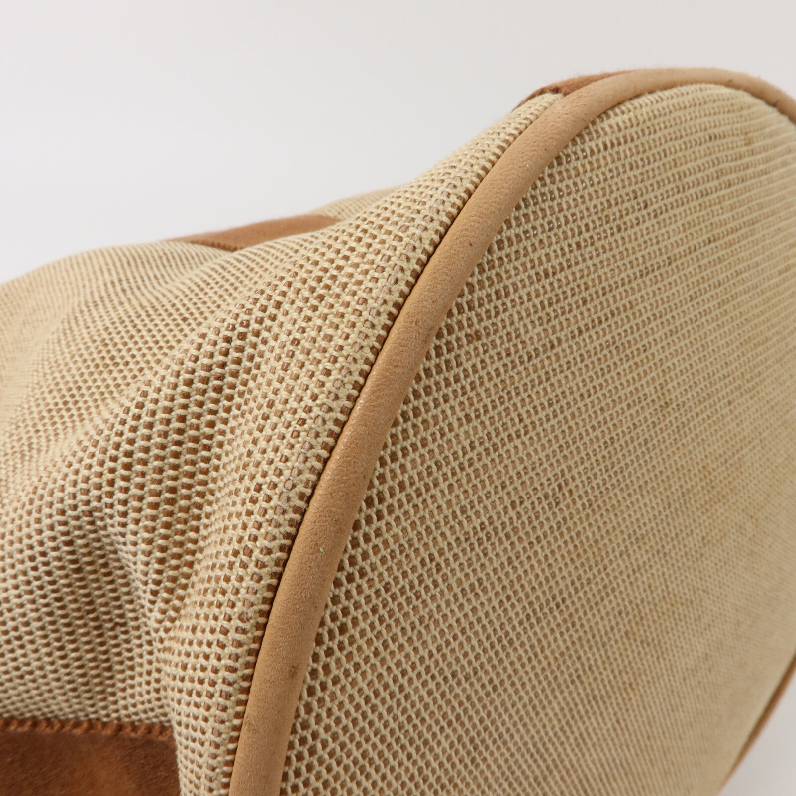 HERMES 帆布Saxo MM Bucket手挽袋