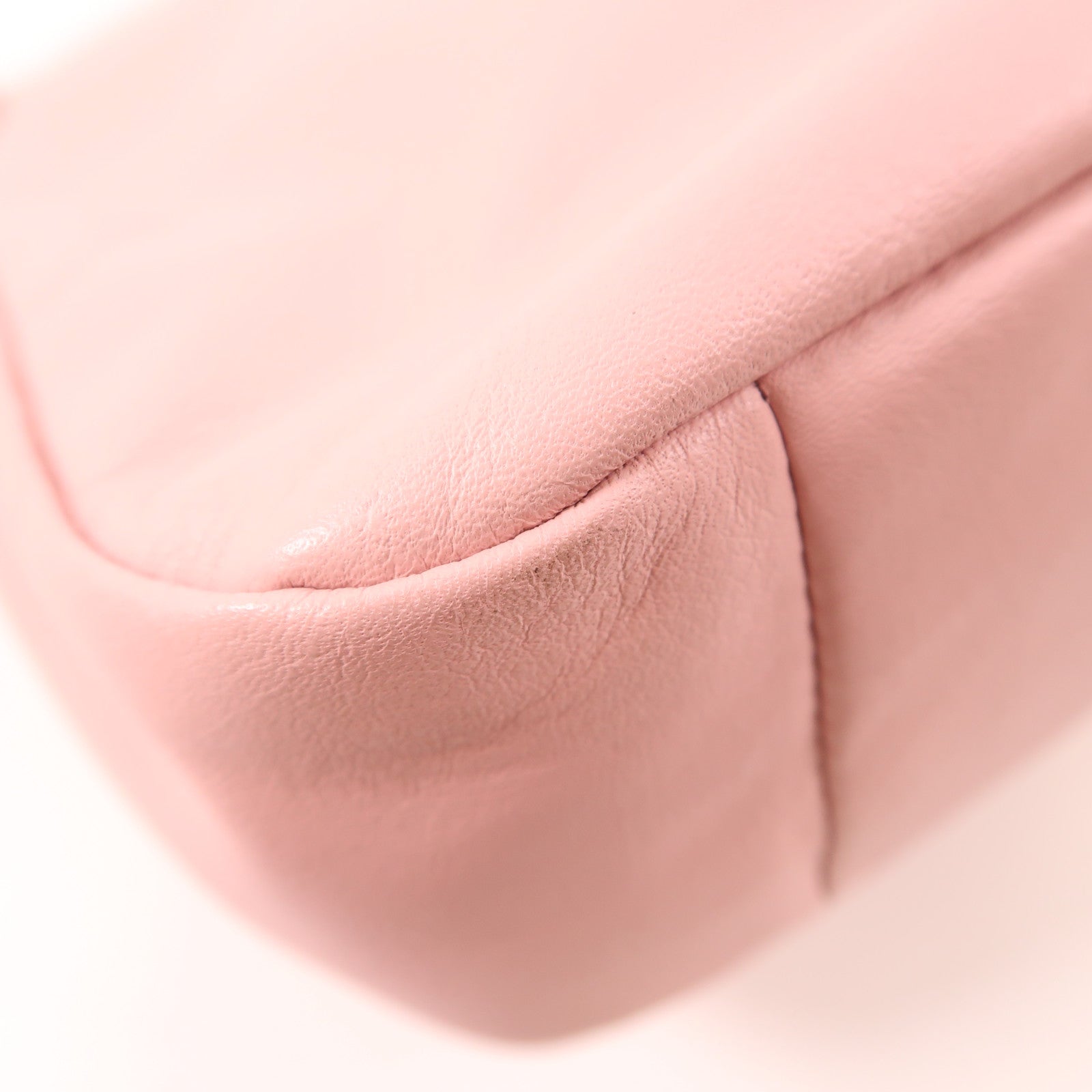 COACH SHW 2 Way Shoulder Bag Handbag Calfskin Leather Pink