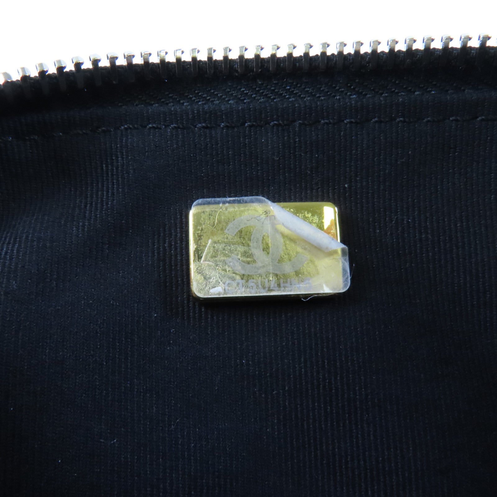 CHANEL 羊皮皮革Chain Shoulder金扣鏈帶肩背袋