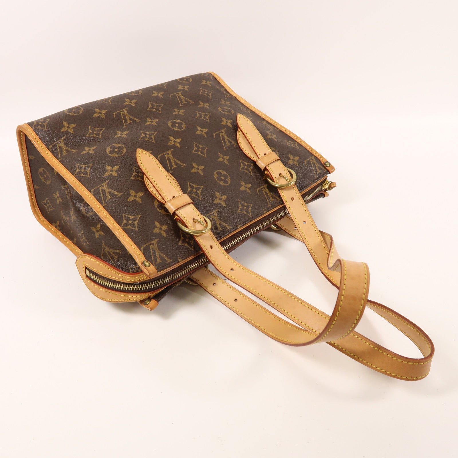 LOUIS VUITTON Monogram Popincourt Haut金扣肩背袋