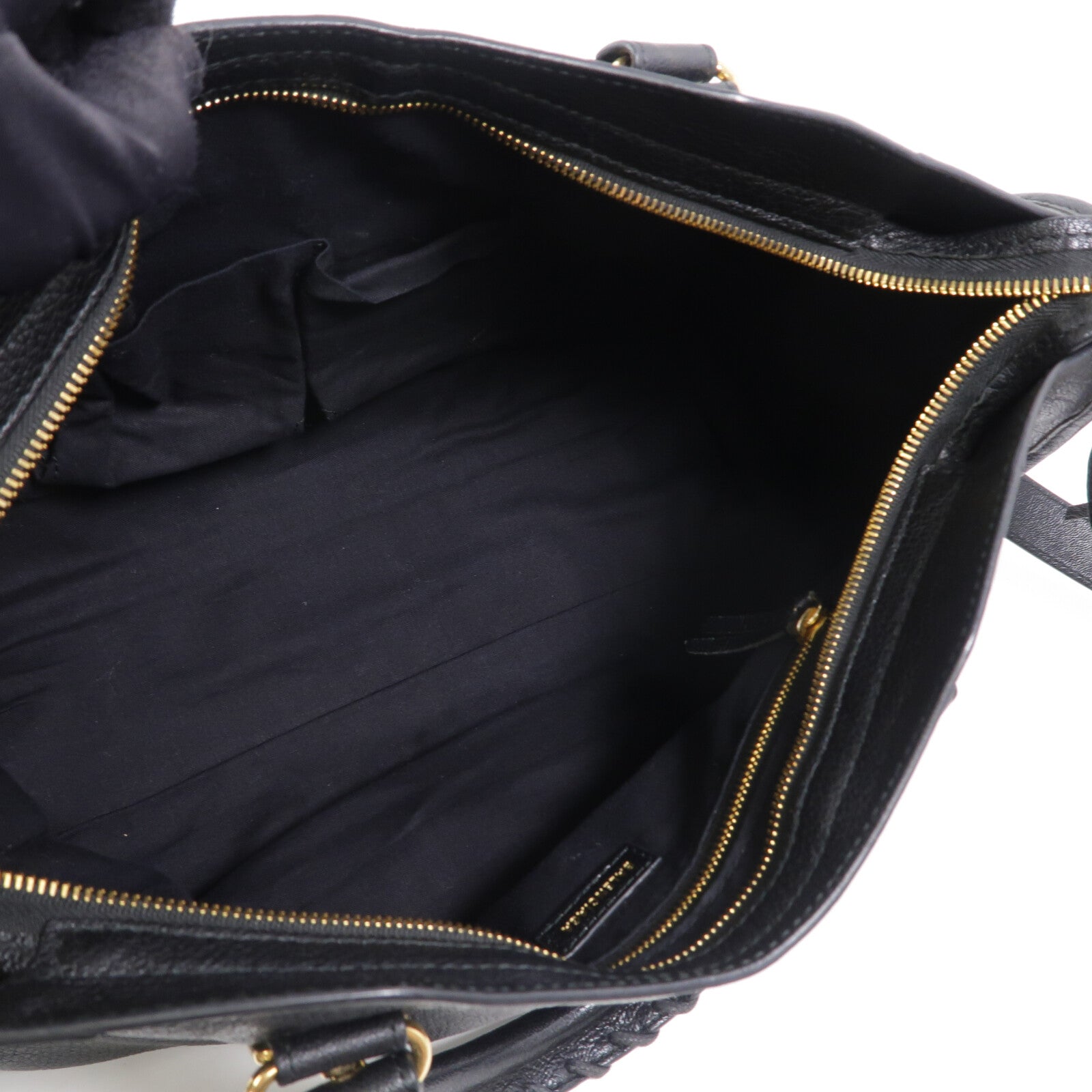 BALENCIAGA 牛皮皮革Metallic Edge City手挽肩背兩用袋