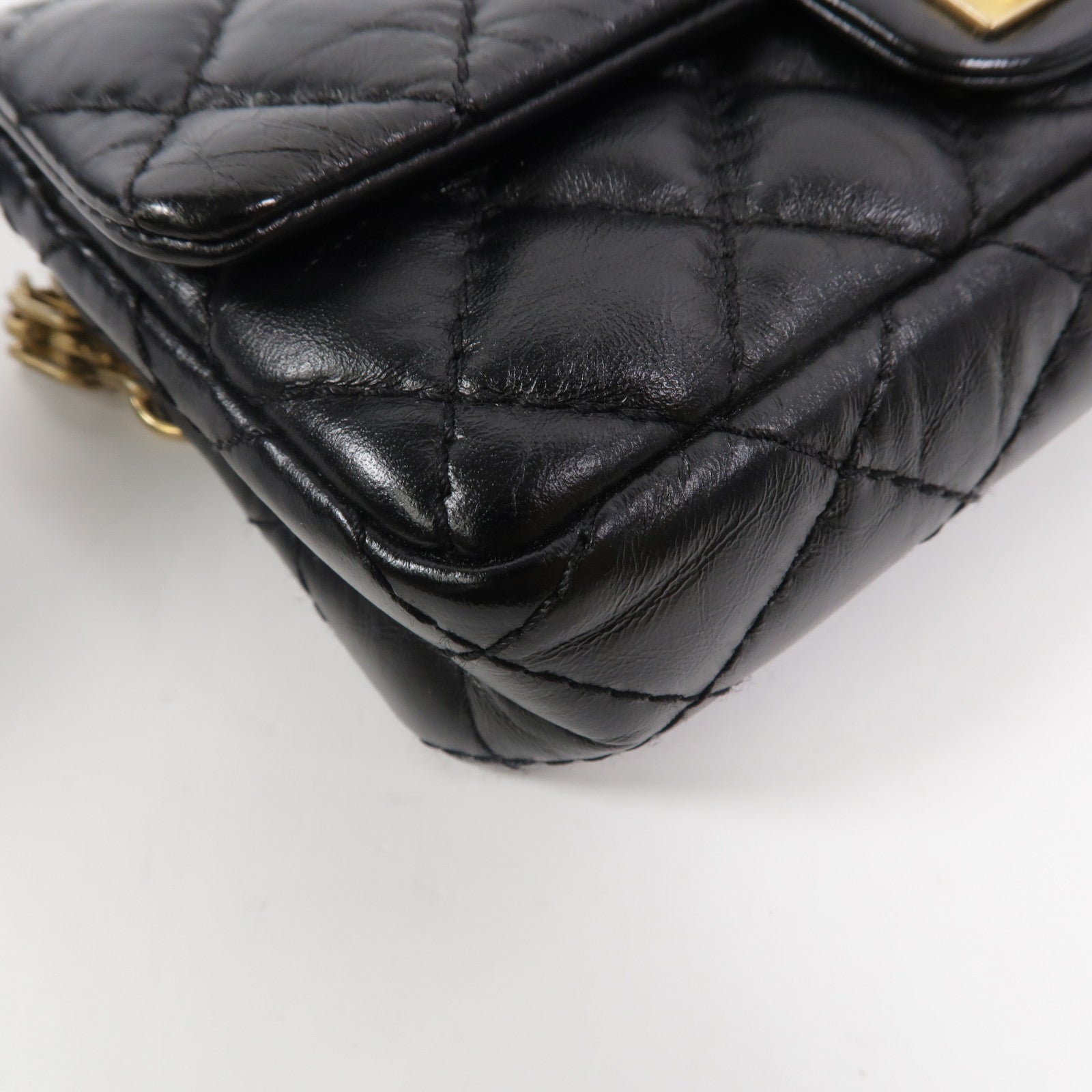 CHANEL 牛皮皮革2.55 Belt Bag腰包