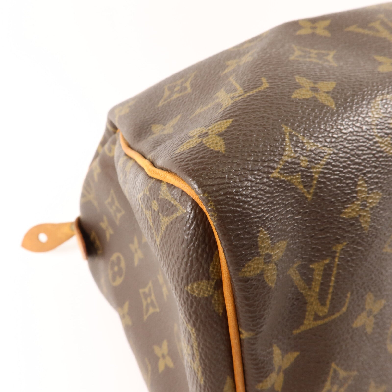 LOUIS VUITTON Monogram Speedy 30金扣手挽袋